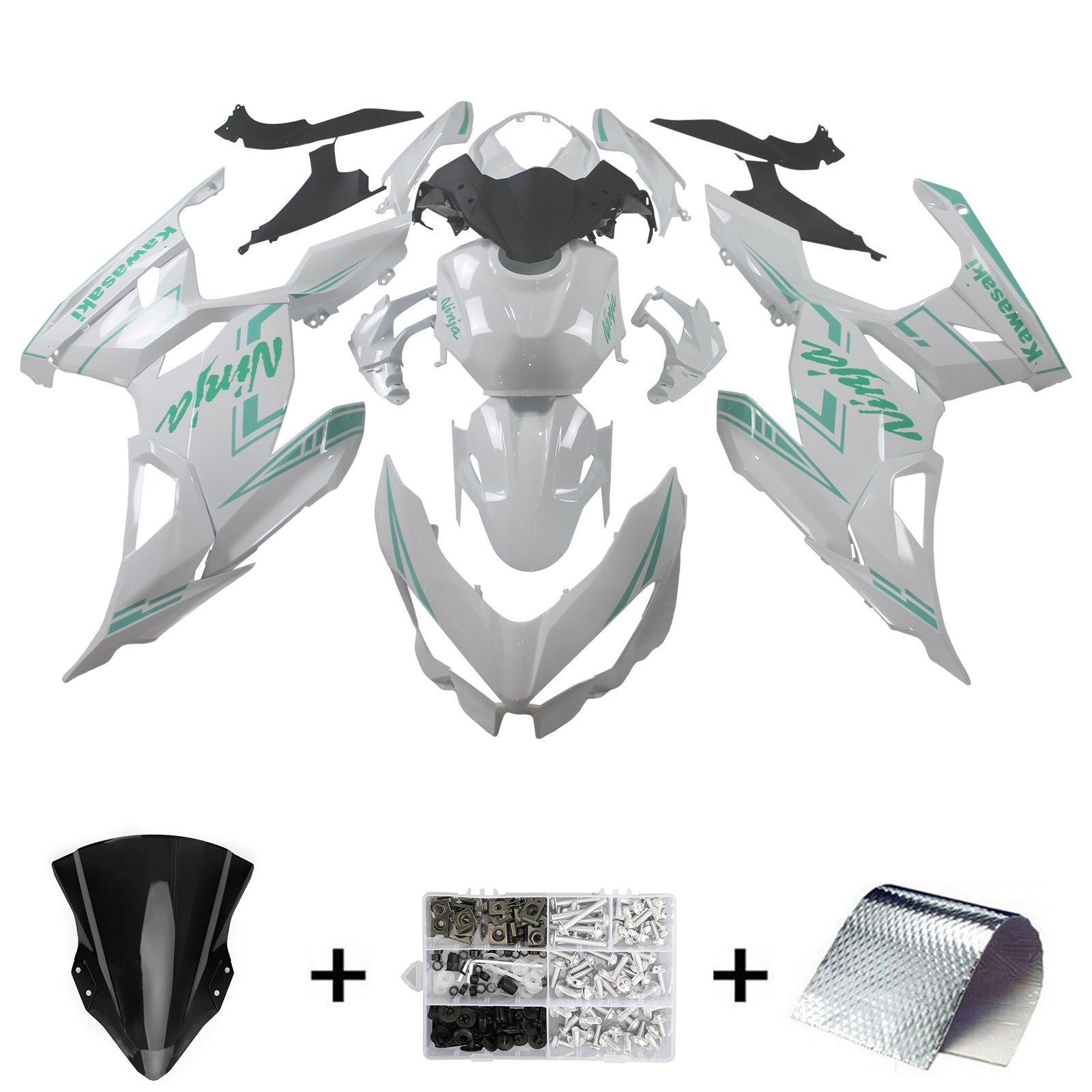 2018-2024 Kawasaki EX400/Ninja400 Fairing Kit