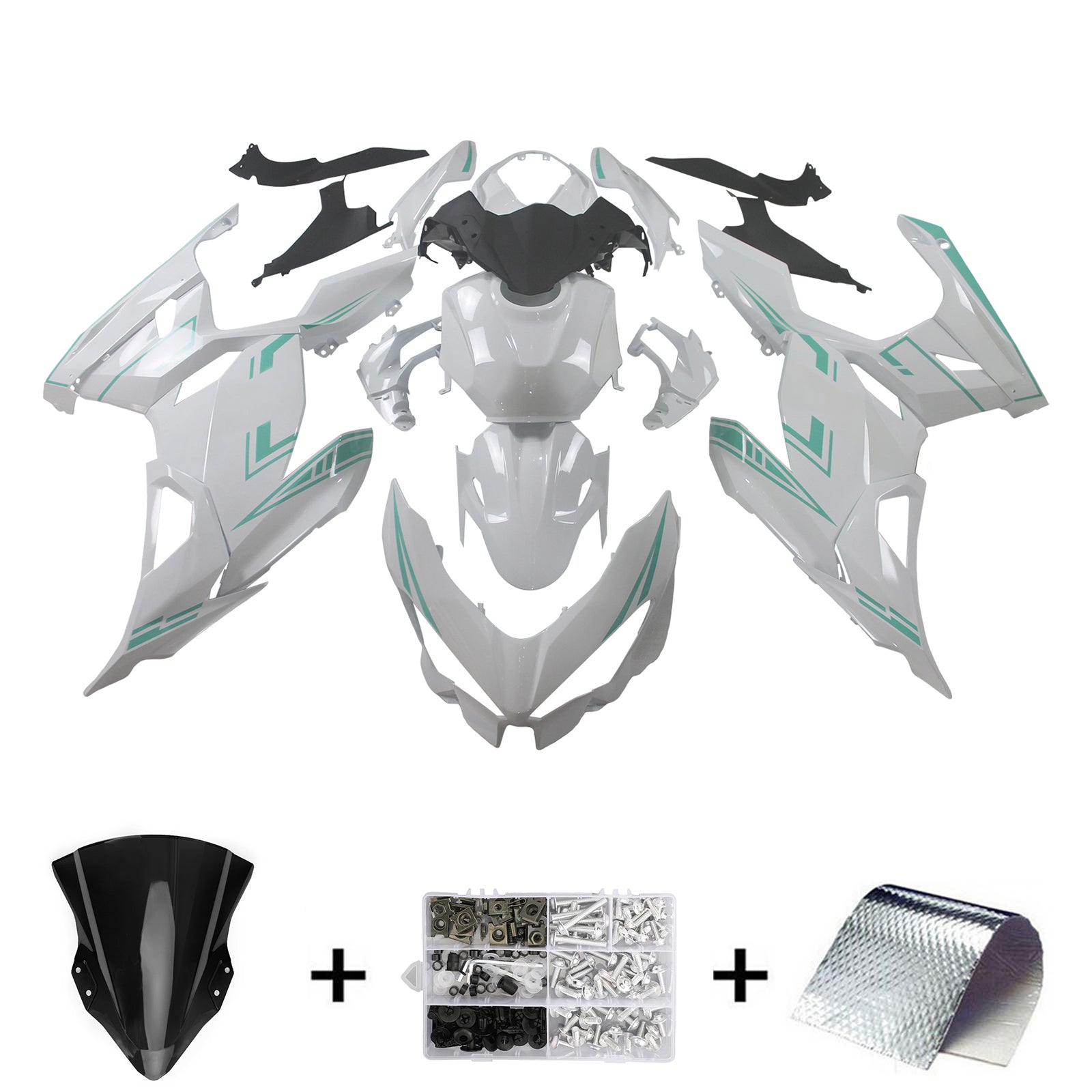 2018-2024 Kawasaki EX400/Ninja400 Fairing Sit