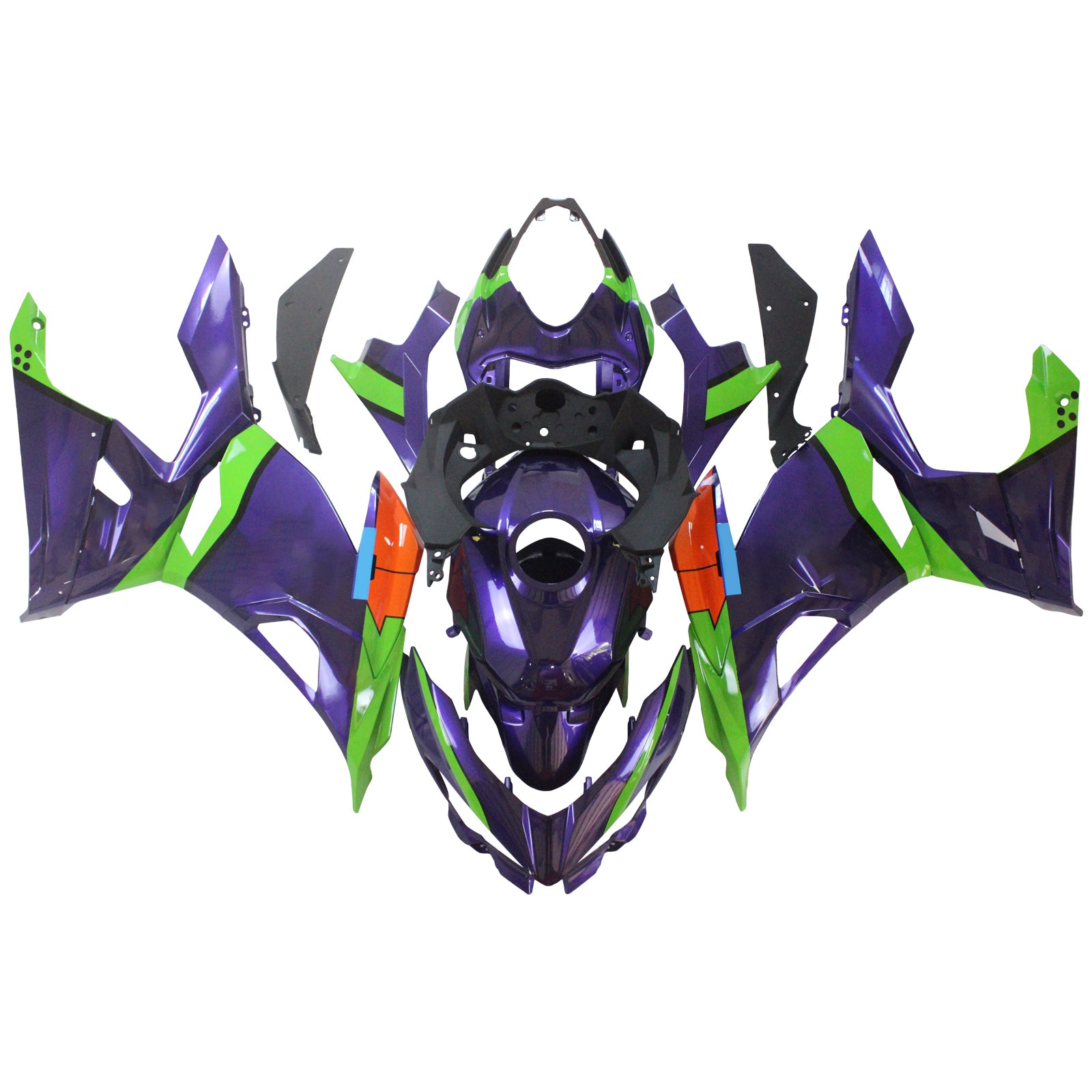 Kit de carénage Kawasaki EX400/Ninja400 2018-2024