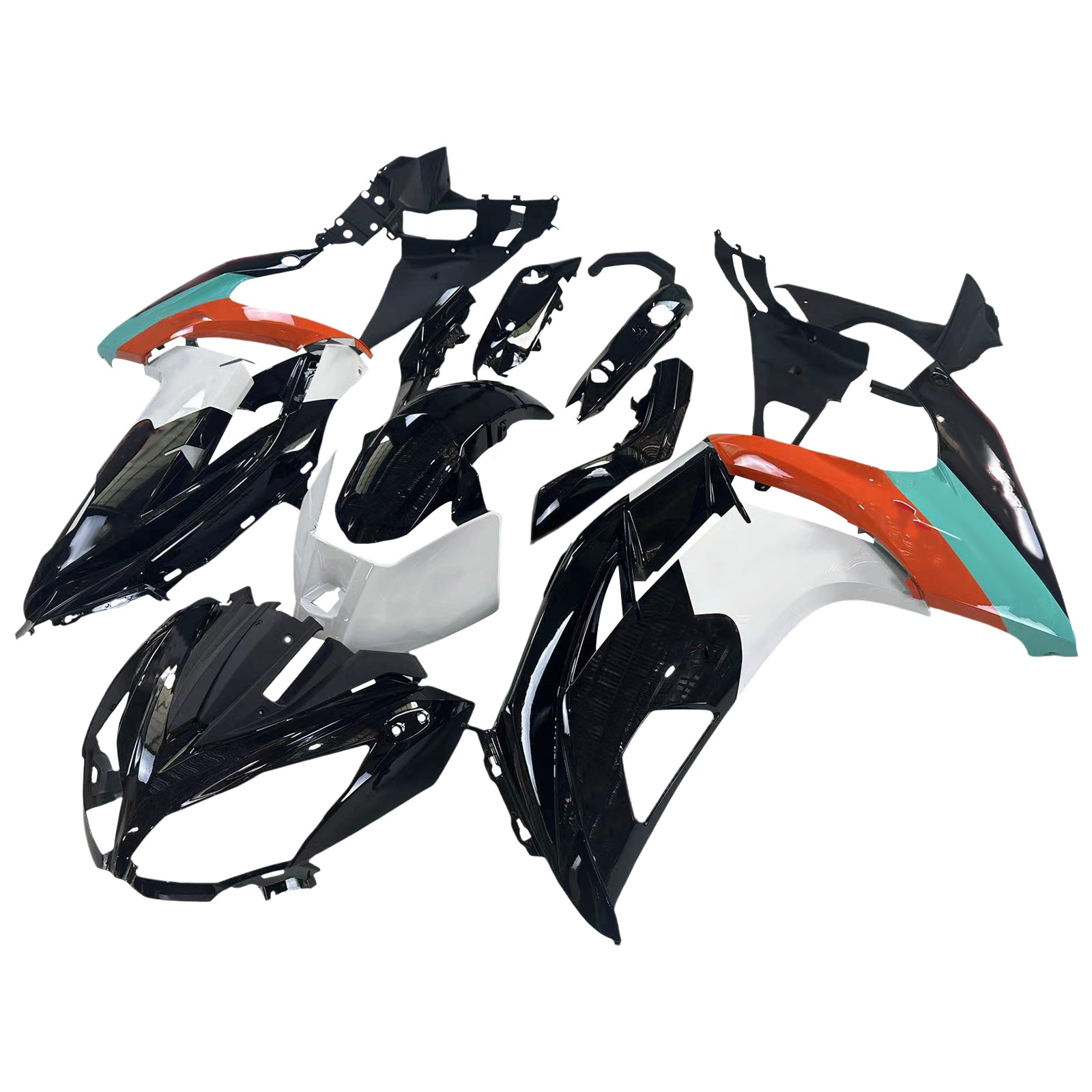 2012-2016 KAWASAKI ER6F Ninja650 Kit de carénage injection Amotopart Bodywork Plastic Abs # 123