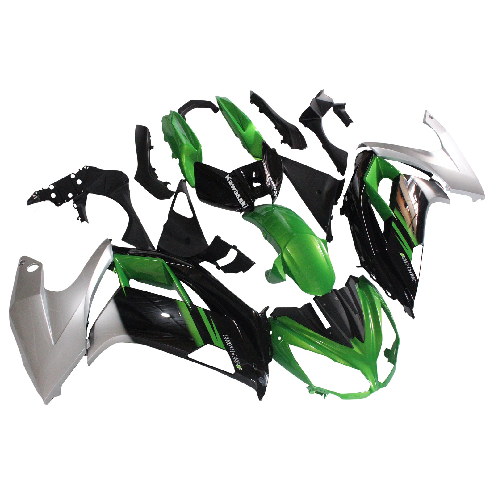 2012-2016 Kawasaki ER6F Ninja650 Amotopart Injection Fairing Kit Bodywork Plastic ABS #124