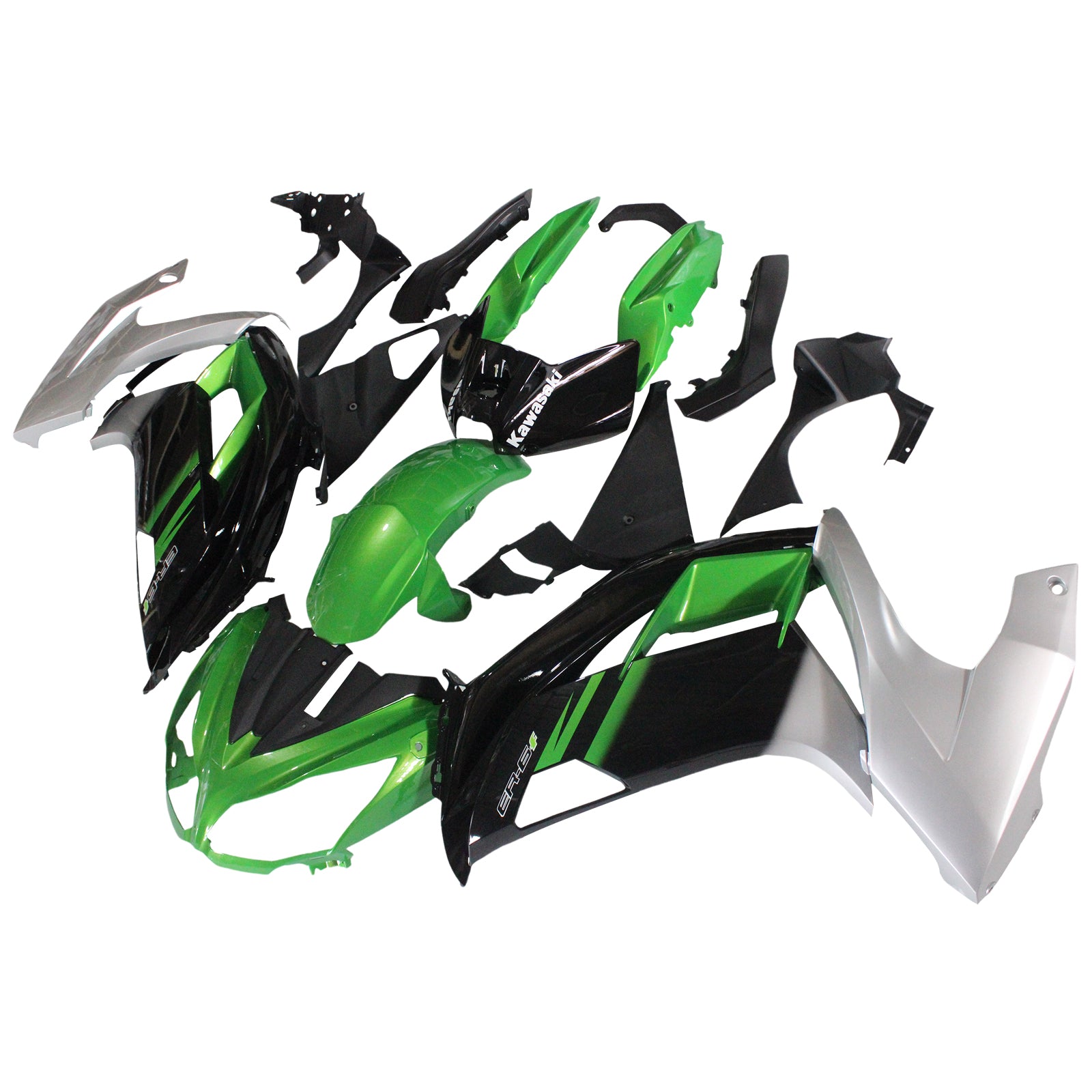 2012-2016 Kawasaki ER6F Ninja650 Amotopart Injection Fairing Kit Bodywork Plastic ABS #124