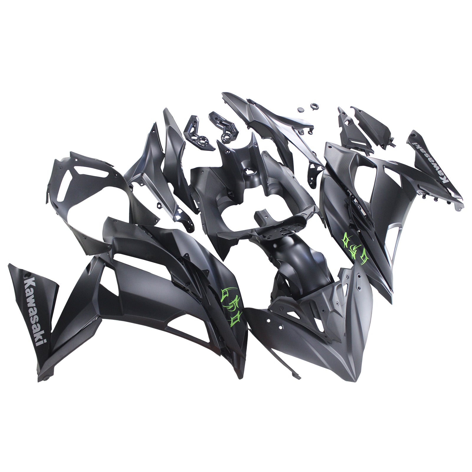 2017-2019 Kawasaki ER6F/Ninja650R Amotopart Injection Fairing Kit Bodywork Plastic ABS #101