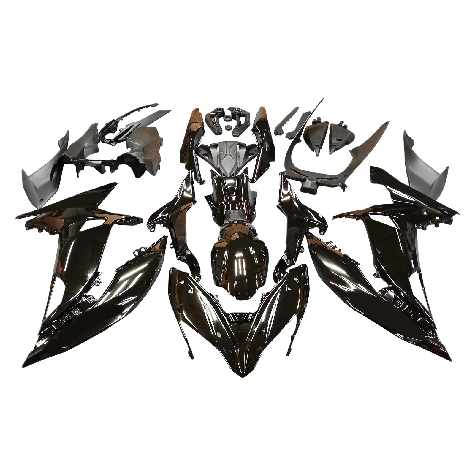 2017-2019 KAWASAKI ER6F/NINJA650R Injektionssats Kropp Kroppsarbete Plast ABS#110