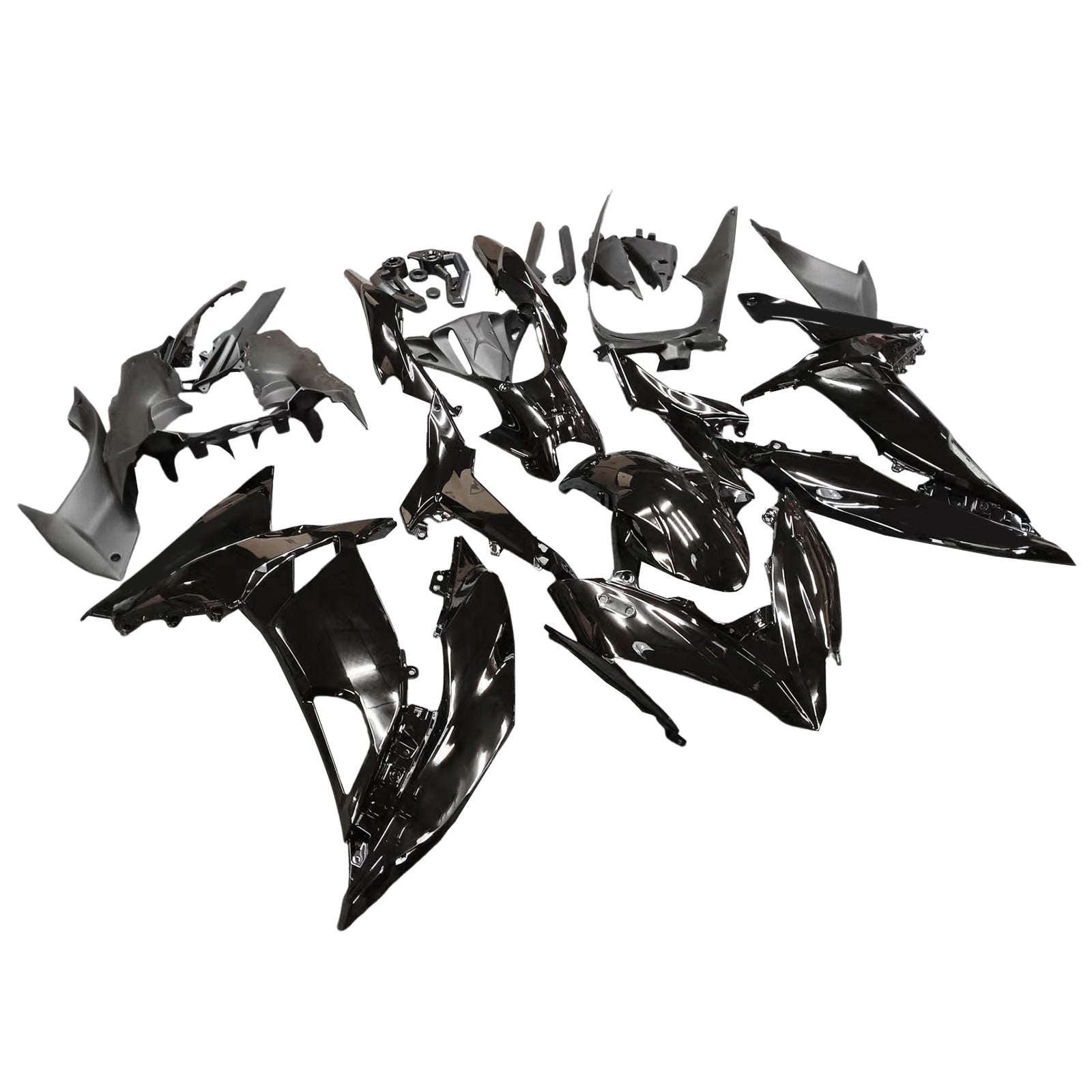2017-2019 KAWASAKI ER6F/NINJA650R Injektionssats Kropp Kroppsarbete Plast ABS#110