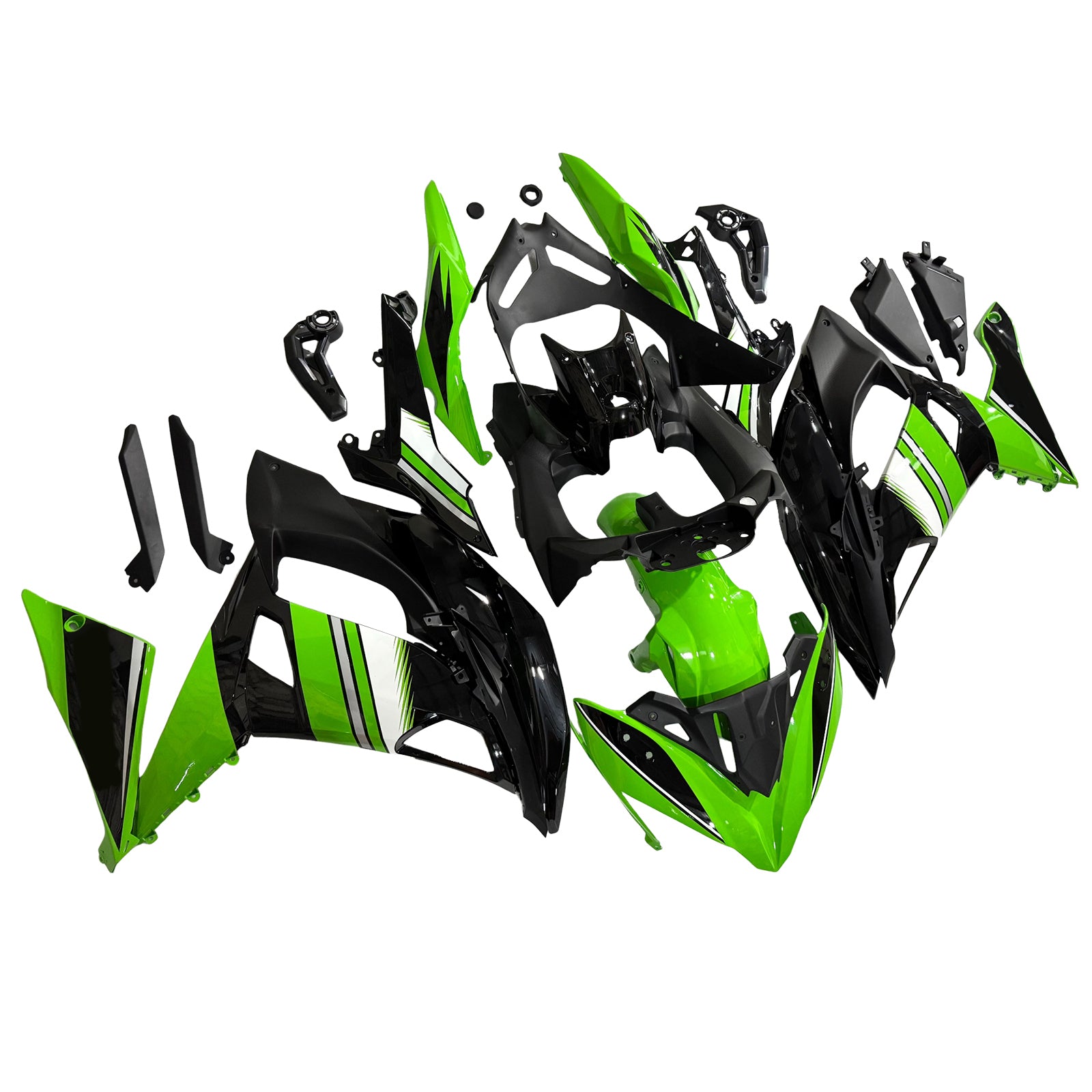 2017-2019 KAWASAKI ER6F/NINJA650R Injektionsmässa Kropp Kroppsarbete Plast ABS#114