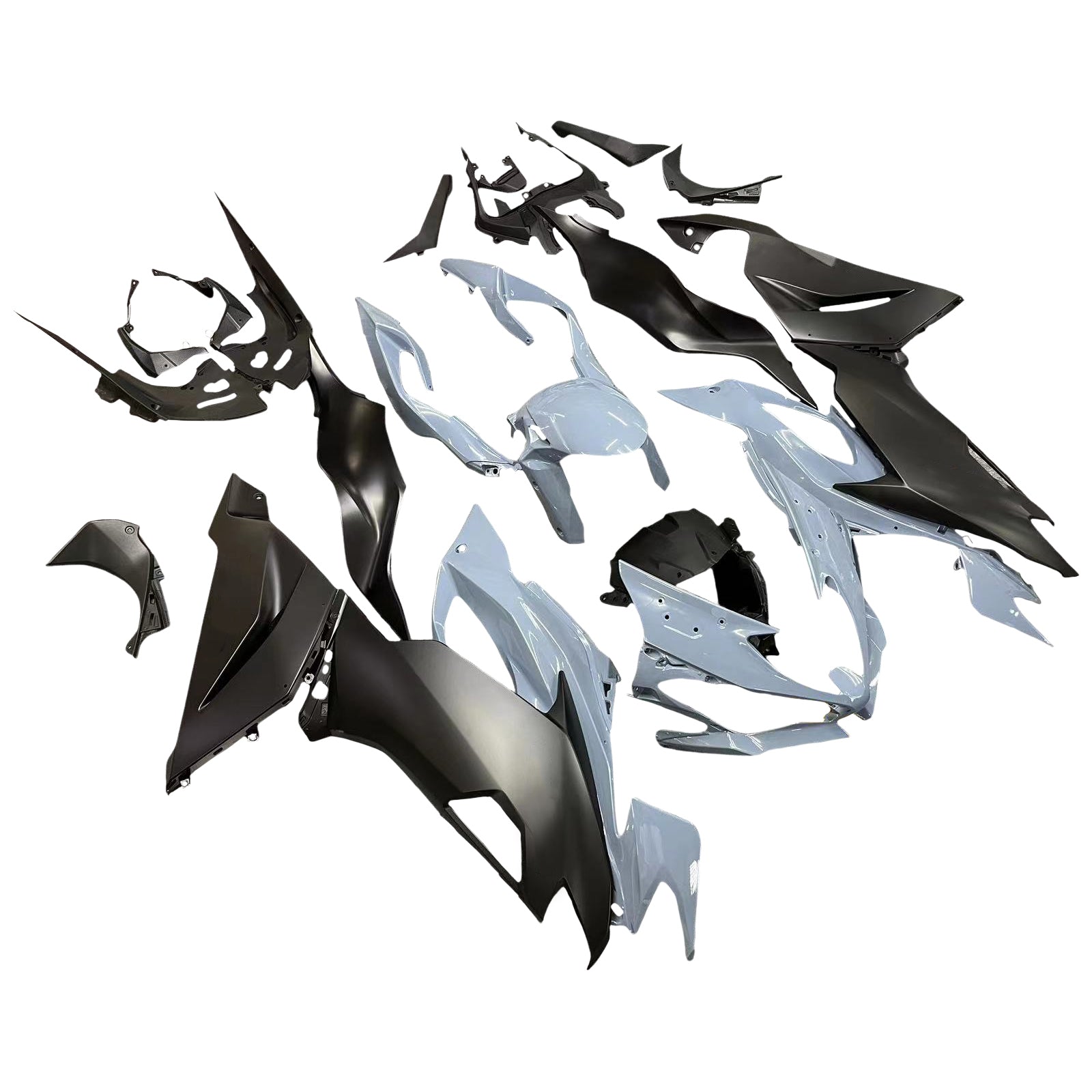 2019-2020 Kawasaki ZX6R Amotopart Injeksjon Fairing Kit Bodywork Plast Abs #101