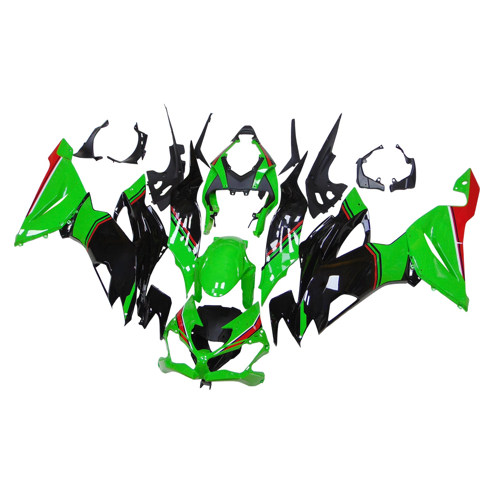 2019-2023 Kawasaki ZX6R Kit de carenagem de injeção abds de plástico
