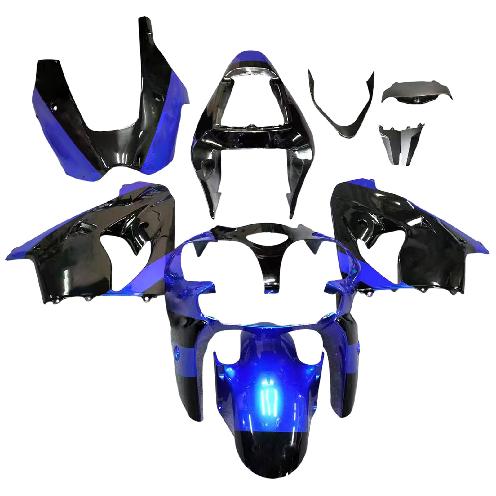 2002-2003 Kawasaki ZX9R Injektion Fairing Kit Bodywork Plastic ABS#126