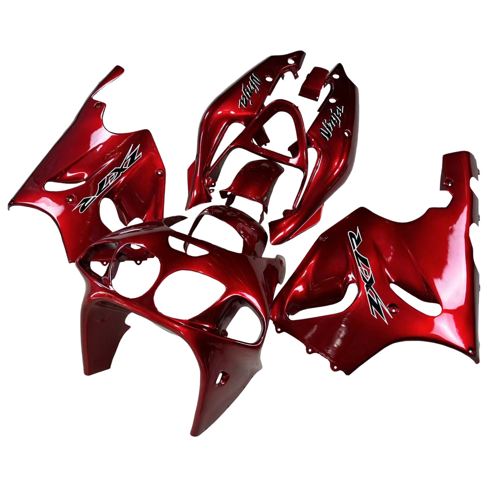 1996-2003 Kawasaki ZX7R Injection Fairing Kit Bodywork Plastic ABS