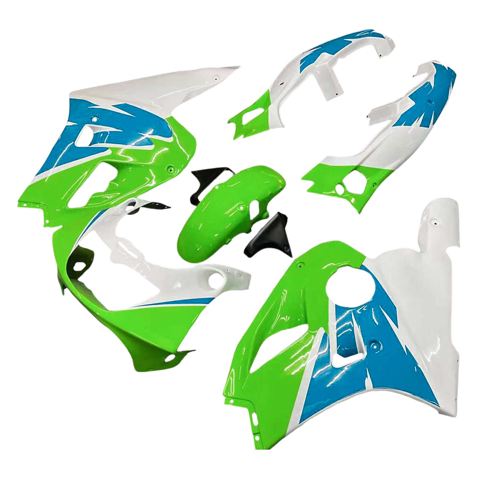 1992-1996 Kawasaki ZXR400 Amotopart Injection Fairing Kit Bodywork Plastic ABS #103