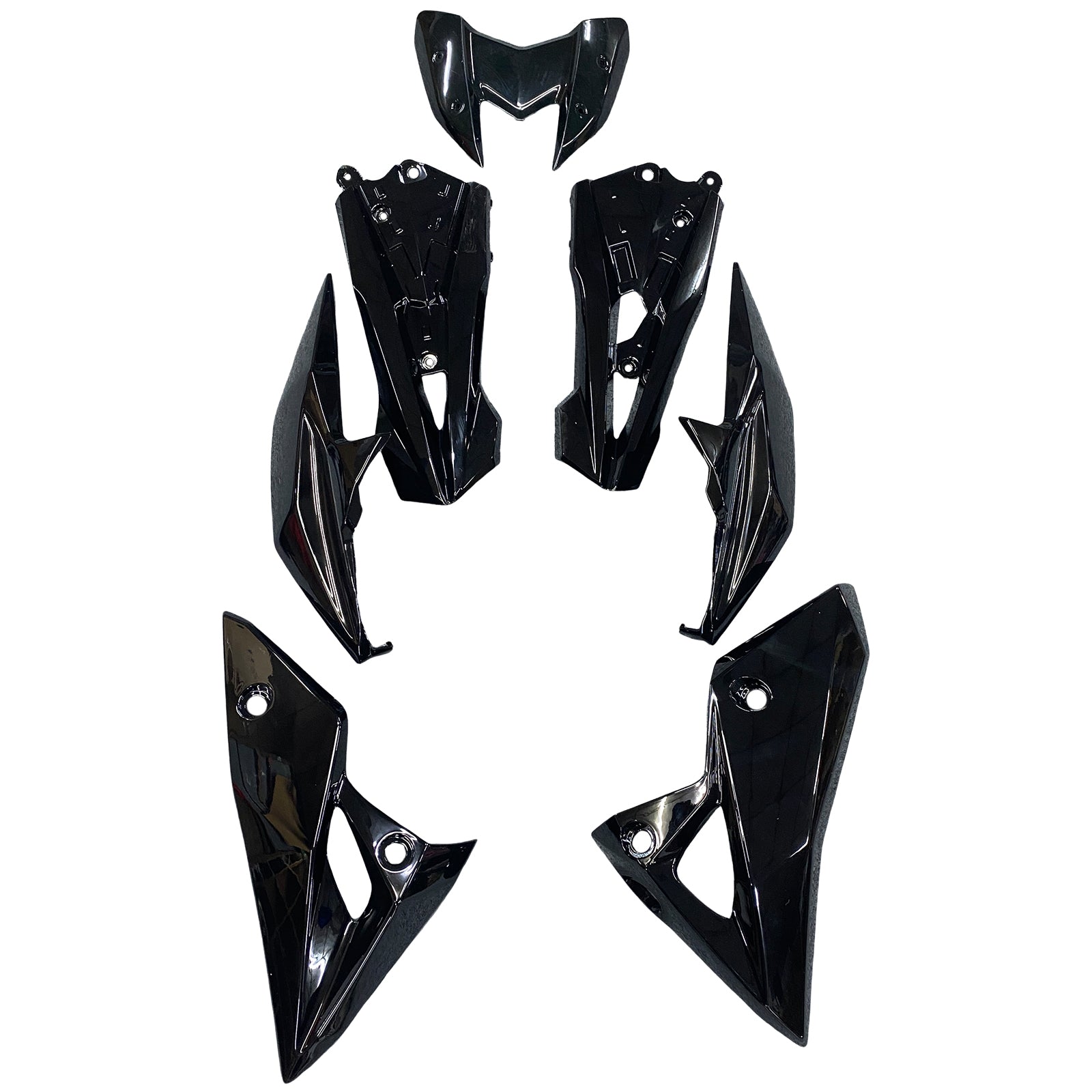 2013-2018 Kawasaki Z800 Amotopart Injection Fairing Kit Bodywork Plastic ABS #104