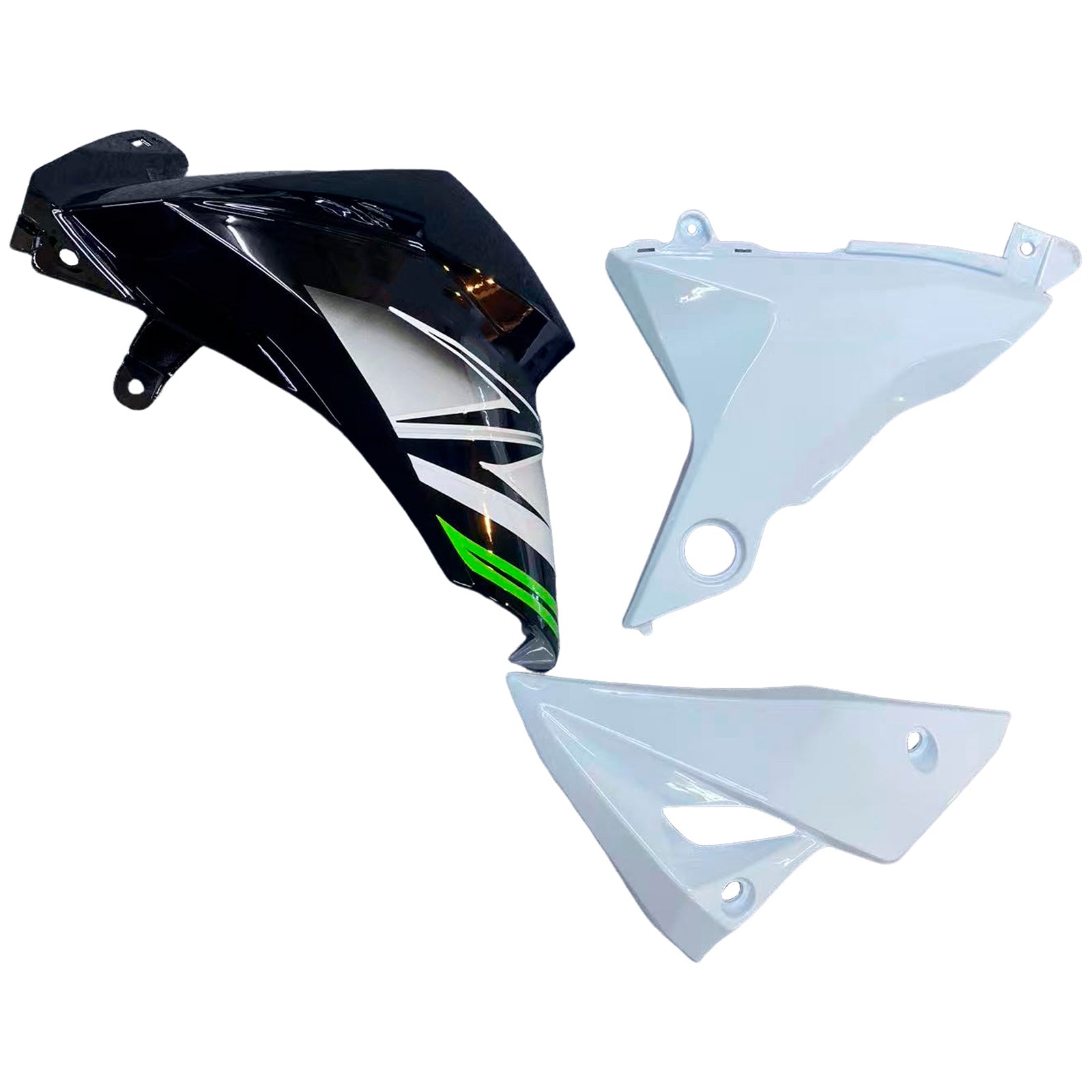 2013-2018 Kawasaki Z800 Amotopart Kit de carenado de inyección Carrocería Plástico ABS # 108