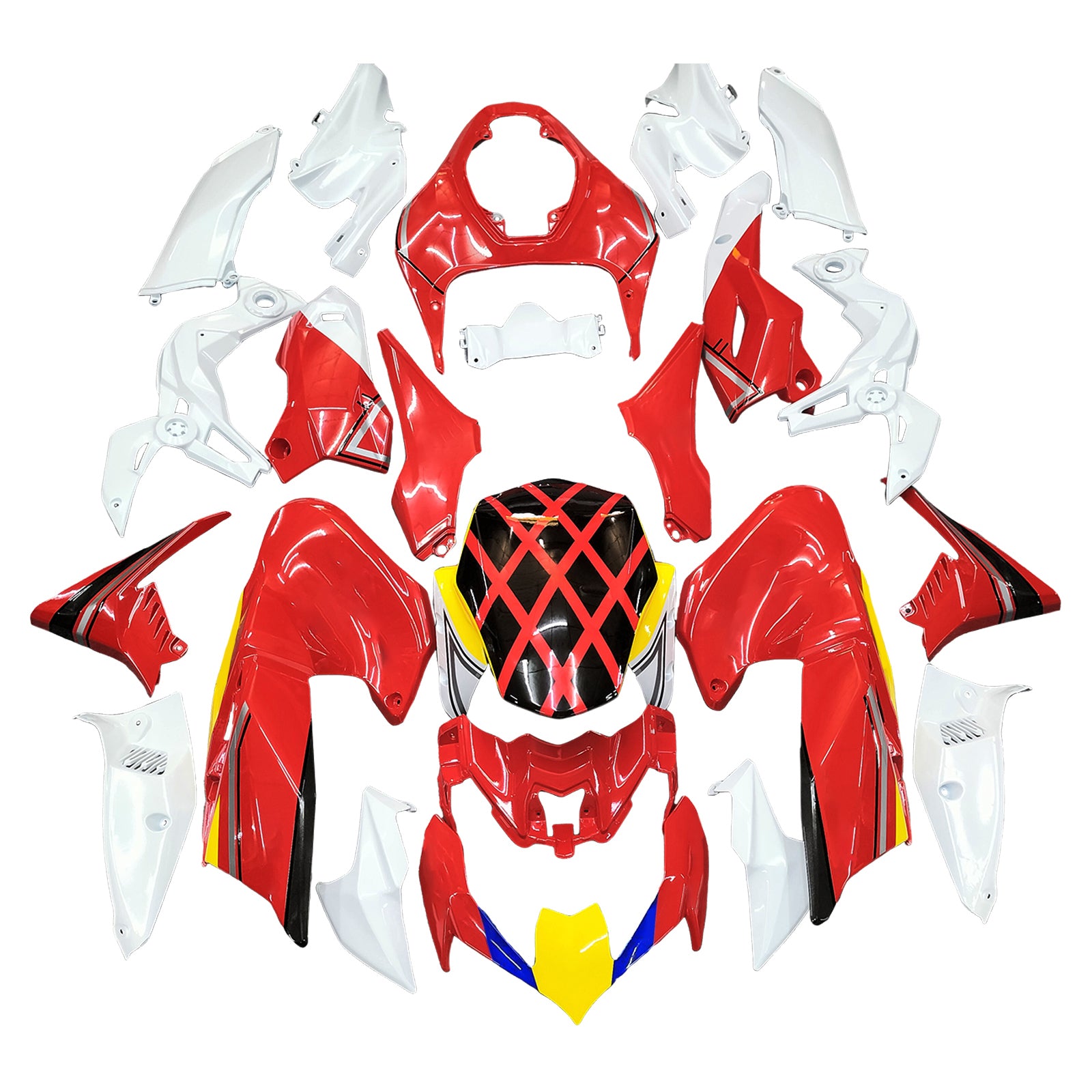 2020-2021 Kawasaki Z900 Injection Fairing Kit Bodywork Plastic ABS#108