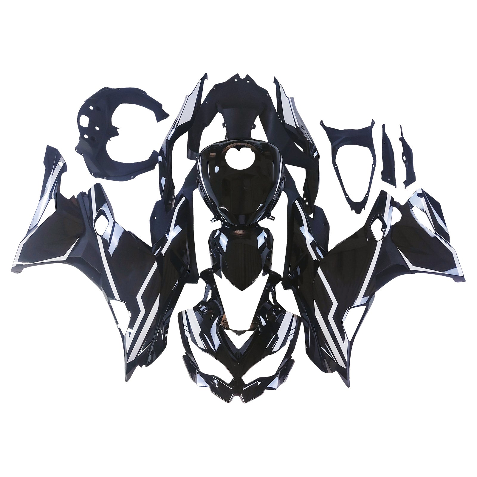 2019-2025 Kawasaki Ninja ZX-25R Amotopart Injection Fairing Kit Bodywork ABS #104