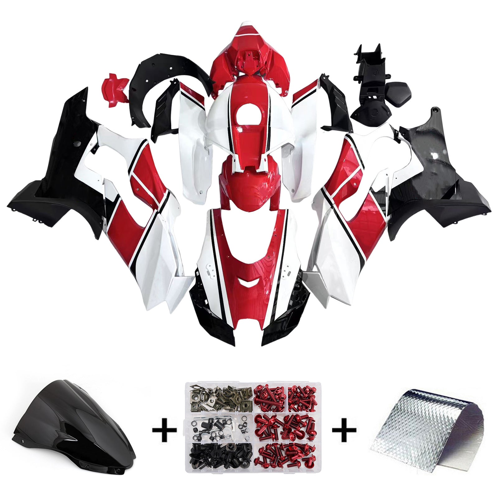 2021-2024 Kawasaki ZX-10R ZX-10RR Kit de carenado de inyección Carrocería ABS