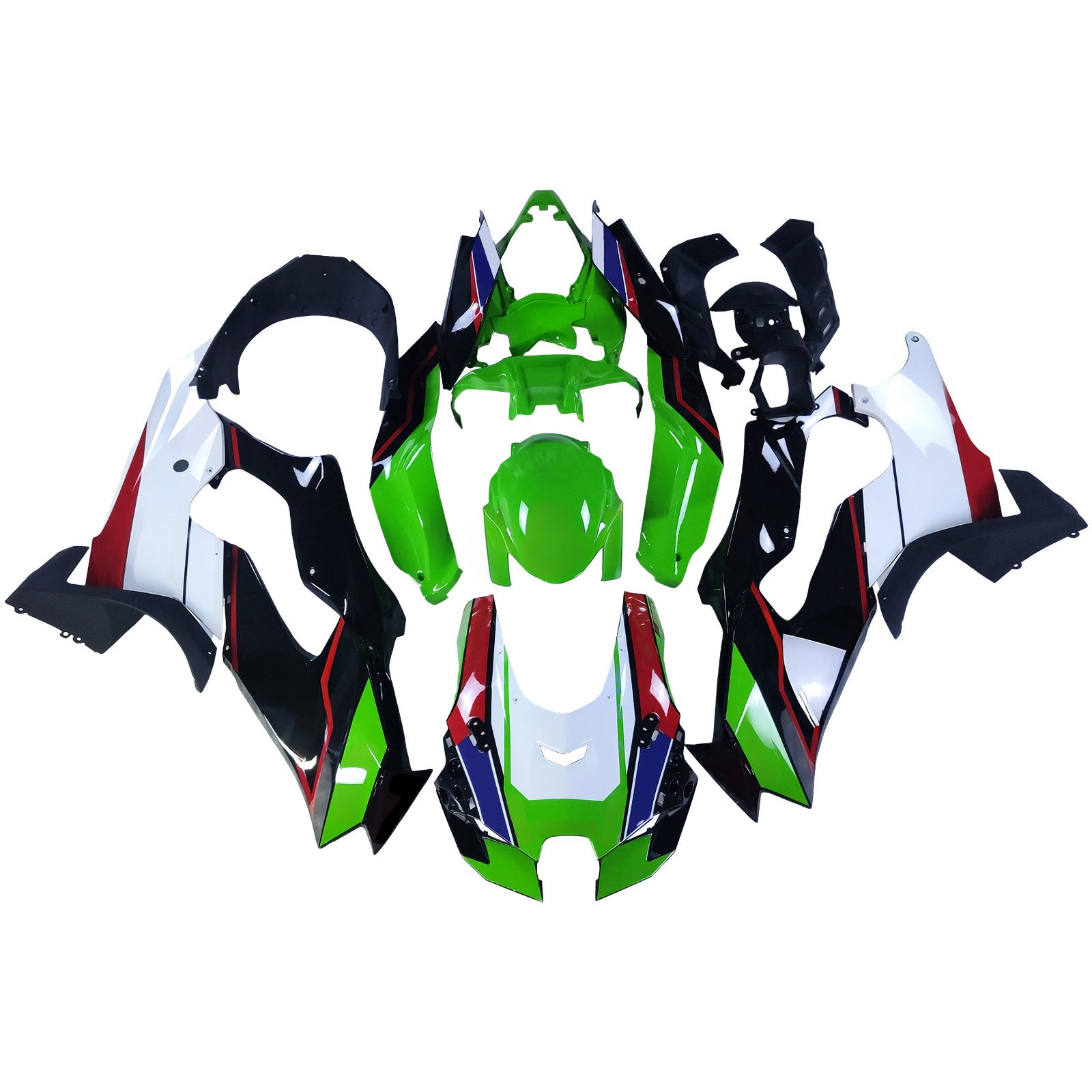 2021-2024 Kawasaki ZX-10R ZX-10RR Kit de carenado de inyección Carrocería ABS