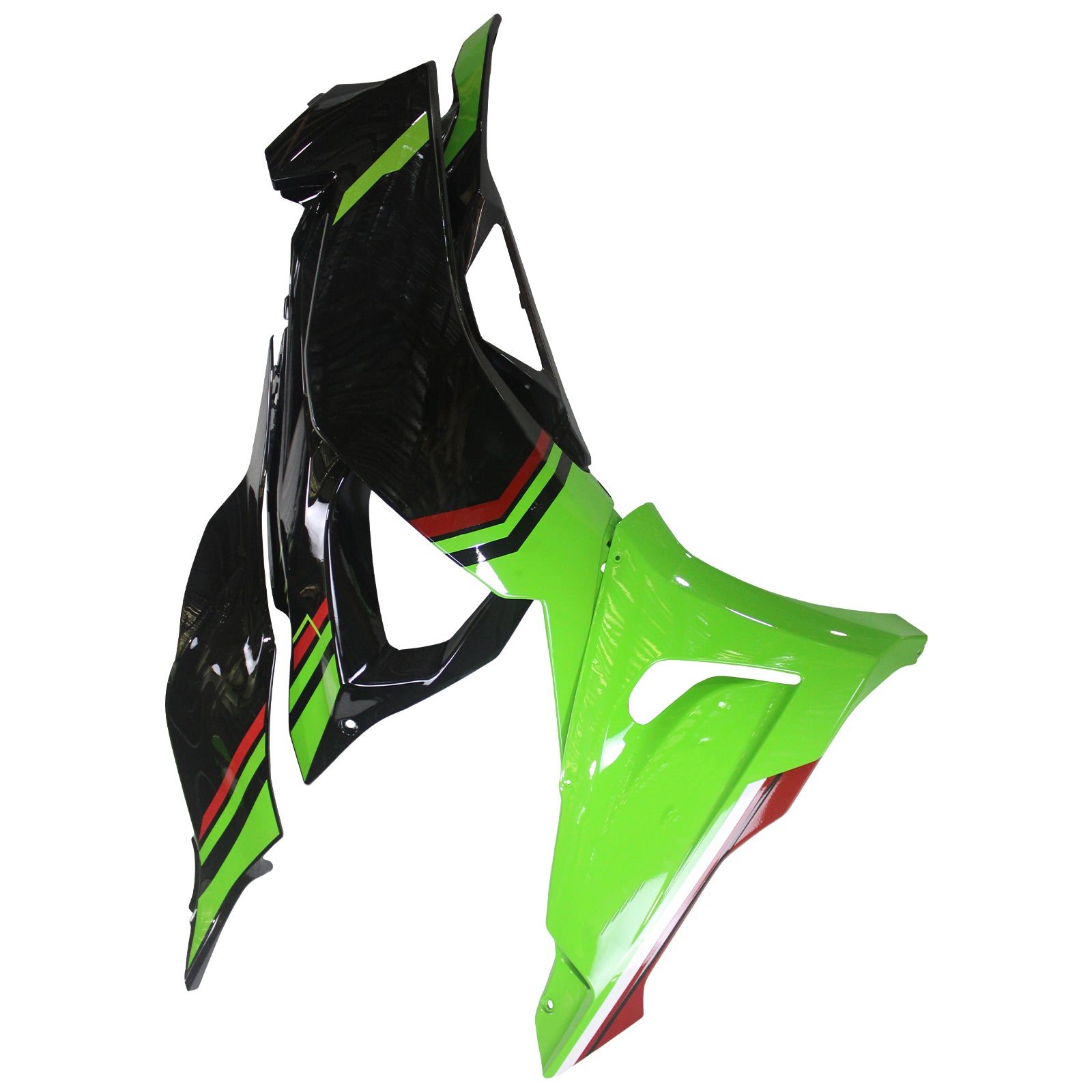 2024-2025 KAWASAKI ZX-6R ZX6R KIT DE FAFORMAÇÃO DE INFEÇÃO ABS PLÁSTICA