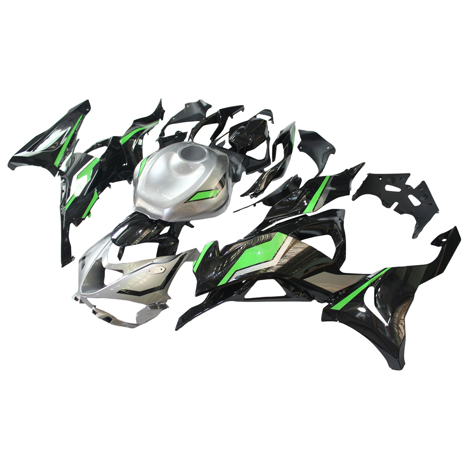 2024-2025 KAWASAKI ZX-6R ZX6R KIT DE FAFORMAÇÃO DE INFEÇÃO ABS PLÁSTICA