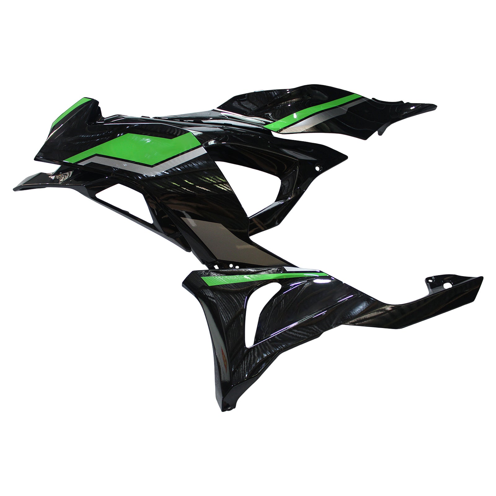 2024-2025 KAWASAKI ZX-6R ZX6R KIT DE FAFORMAÇÃO DE INFEÇÃO ABS PLÁSTICA