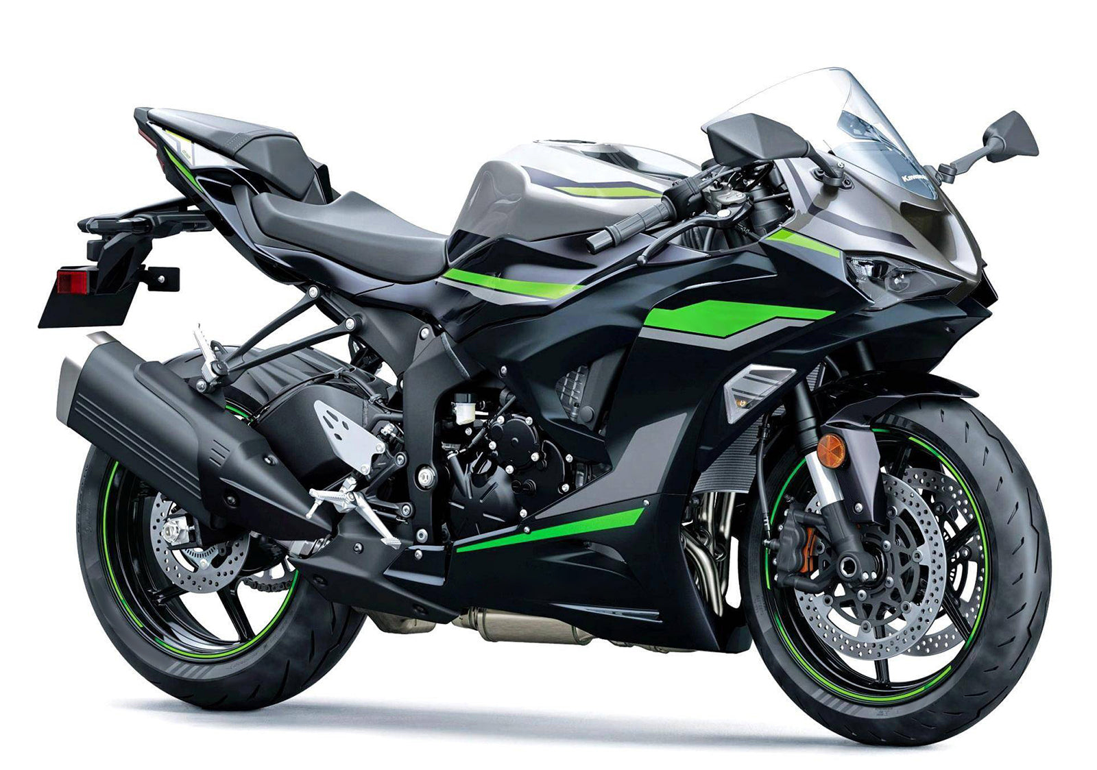 2024-2025 KAWASAKI ZX-6R ZX6R KIT DE FAFORMAÇÃO DE INFEÇÃO ABS PLÁSTICA