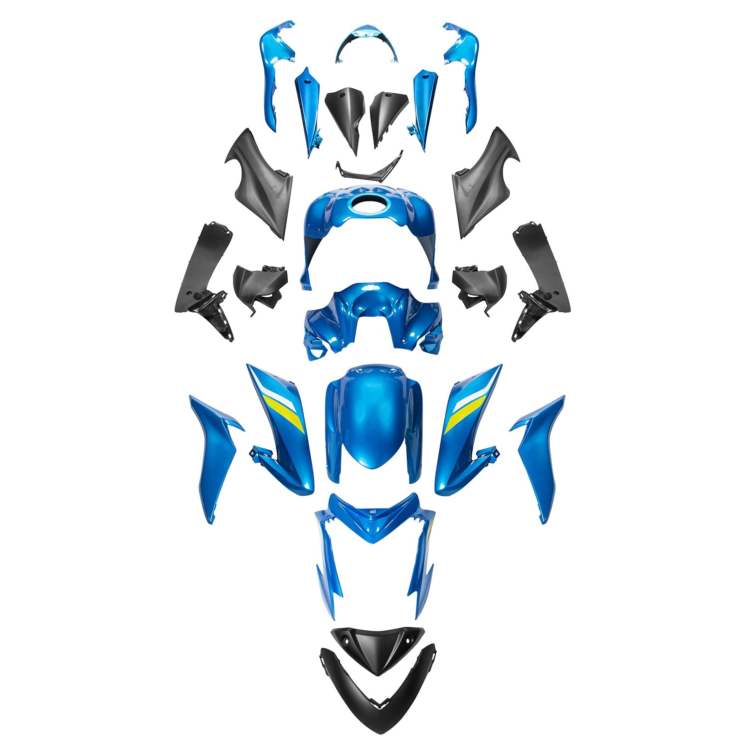 2015-2020 Suzuki GSX-S 1000 Plastic Bodywork Fairing Kit