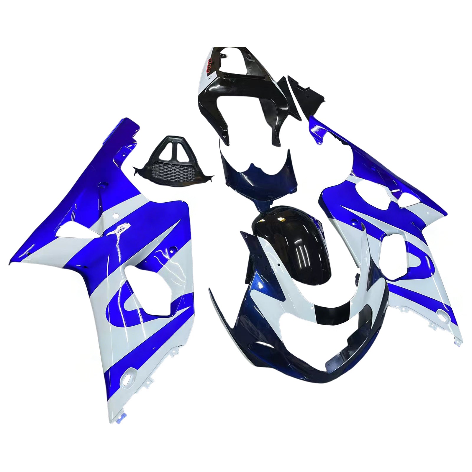 2000-2002 Suzuki GSXR 1000 Blue & Black GSXR Racing Amotopart Fairings