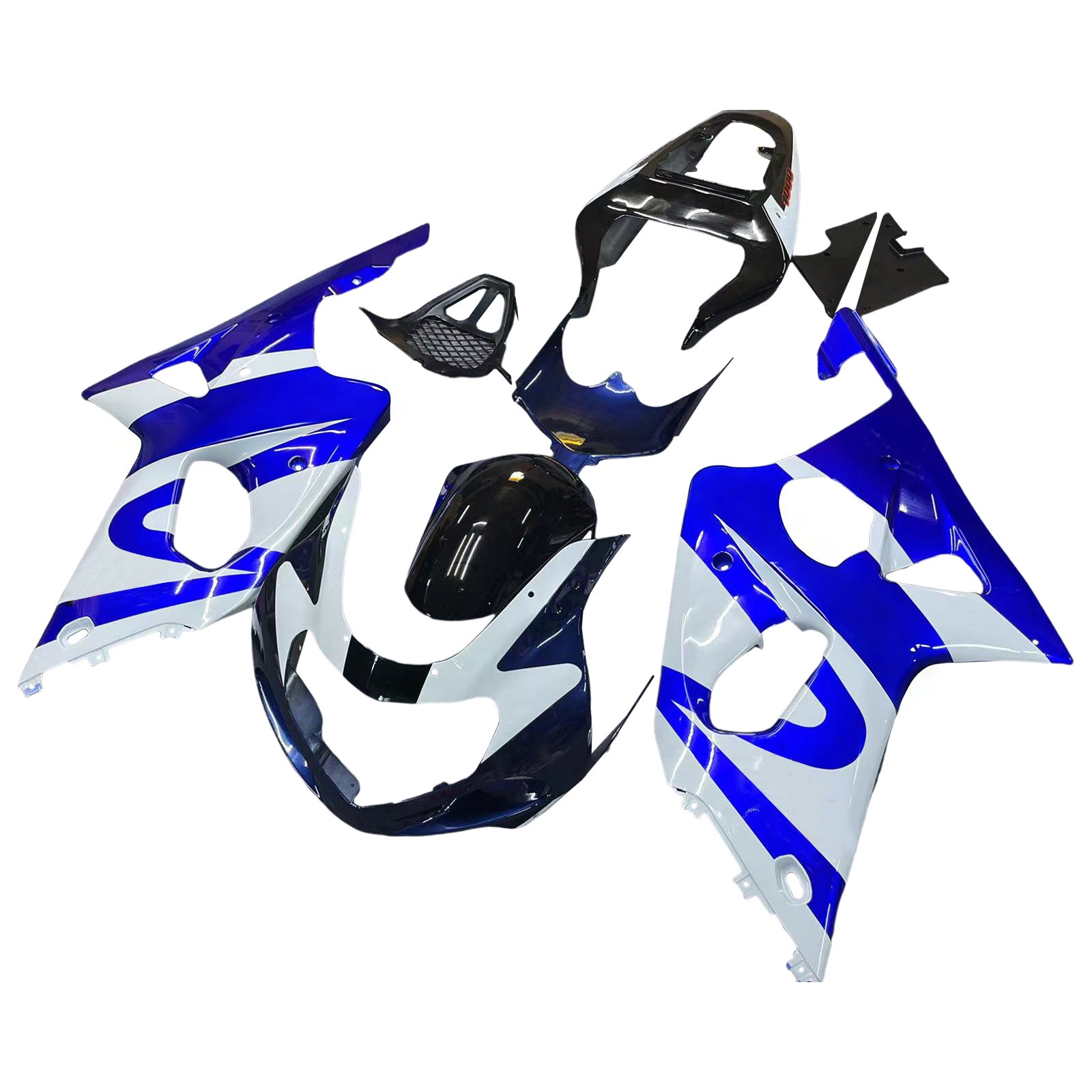 2000-2002 Suzuki GSXR 1000 Blue & Black GSXR Racing Fairings Generic