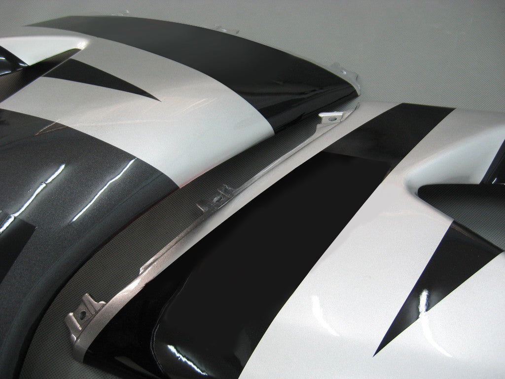 2003-2004 Suzuki GSXR 1000 Noir  &  Blanc GSXR Racing Amotopart Carénages