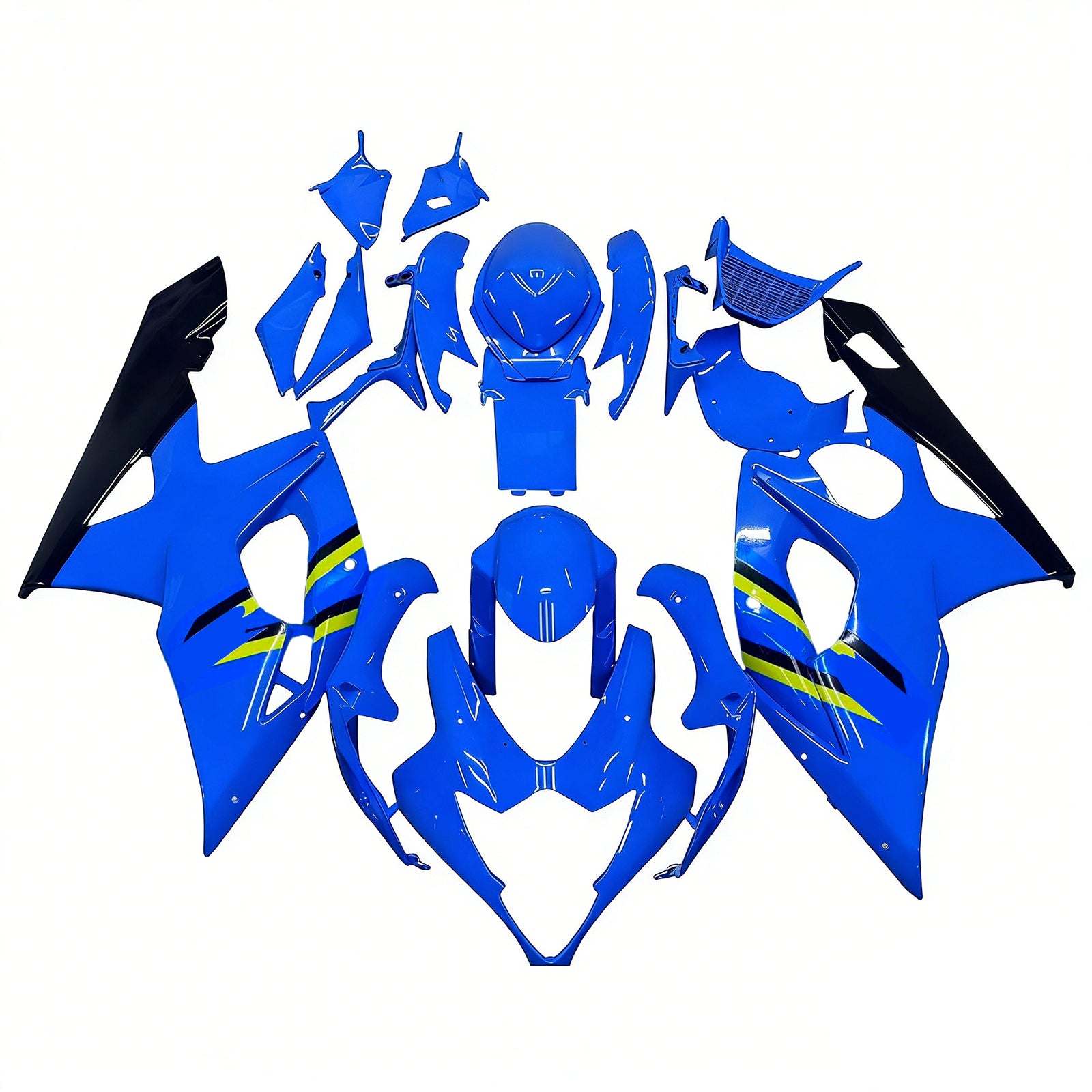 2005-2006 Suzuki GSXR 1000 Bleu Rizla Racing Carénages Générique