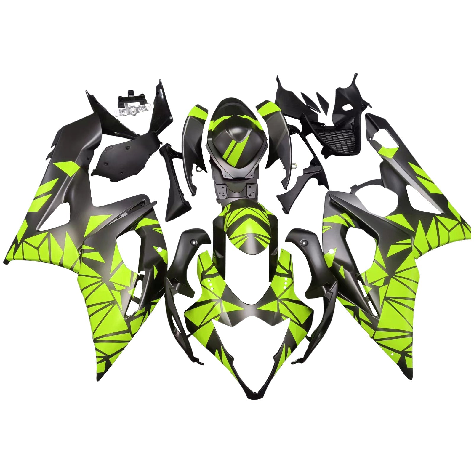 2005-2006 Suzuki GSXR1000 K5 Kit de carénage injection amotopart Bodywork Plastic Abs # 150