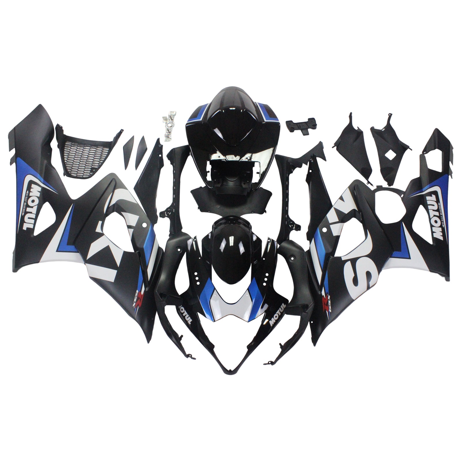 2005-2006 Suzuki GSXR1000 K5 Amotopart Injection Fairing Kit Bodywork Plastic ABS #161