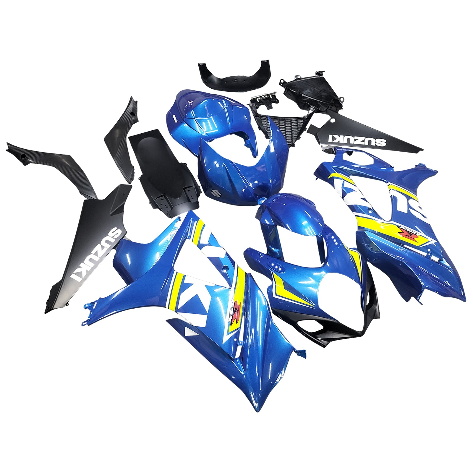 2007-2008 Suzuki GSXR1000 K7 Amotopart Injection Fairing Kit Bodywork Plastic ABS #103