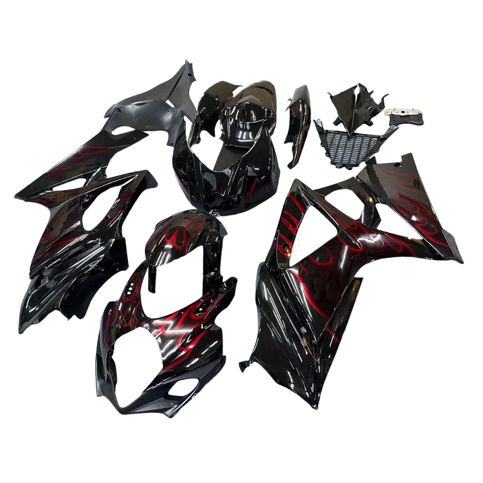 2007-2008 Suzuki GSXR1000 K7 Kit de carenagem de injeção AMOTOTART Kit de carroceria Plástico ABS #116