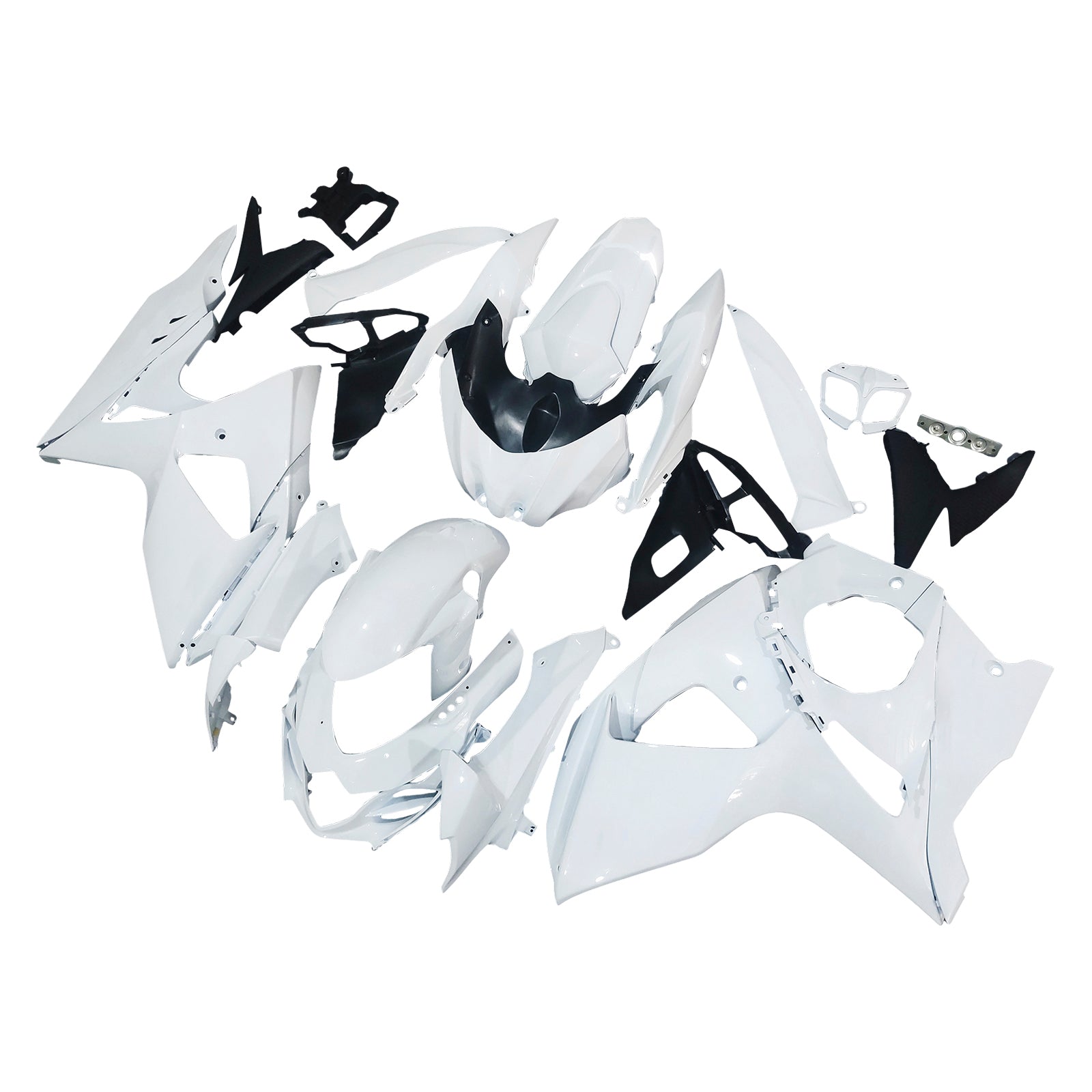2009-2016 Suzuki GSXR1000 K9 Amotopart Kit de carénage d'injection carrosserie plastique ABS #123