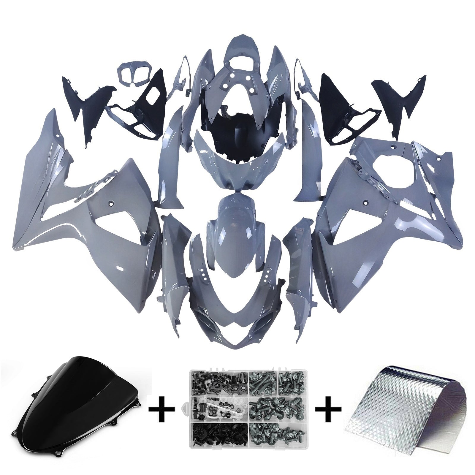 2009-2016 Suzuki GSXR1000 K9 Kit de carénage carrosserie plastique ABS