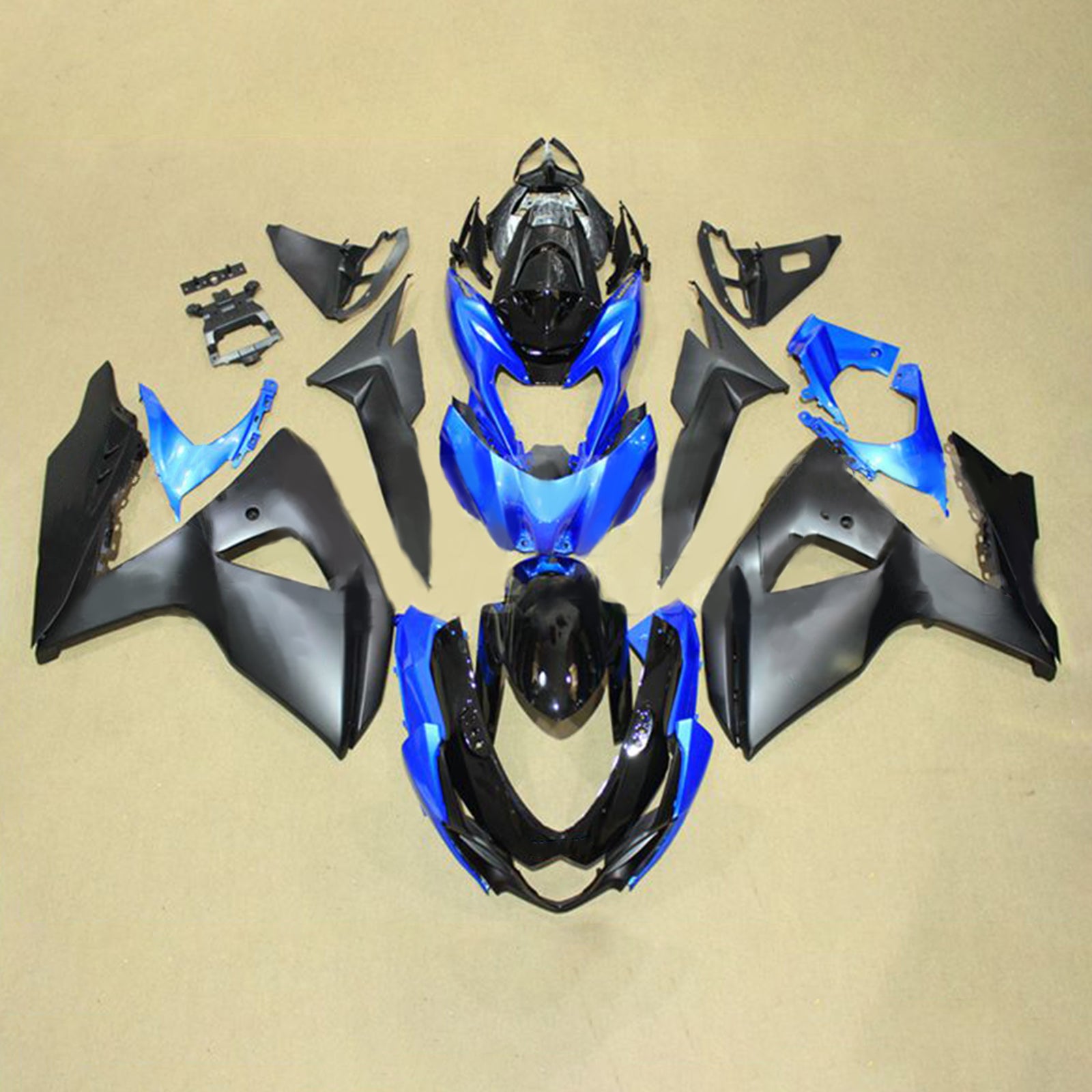 2009-2016 Suzuki GSXR1000 K9 kuipset carrosserie kunststof ABS