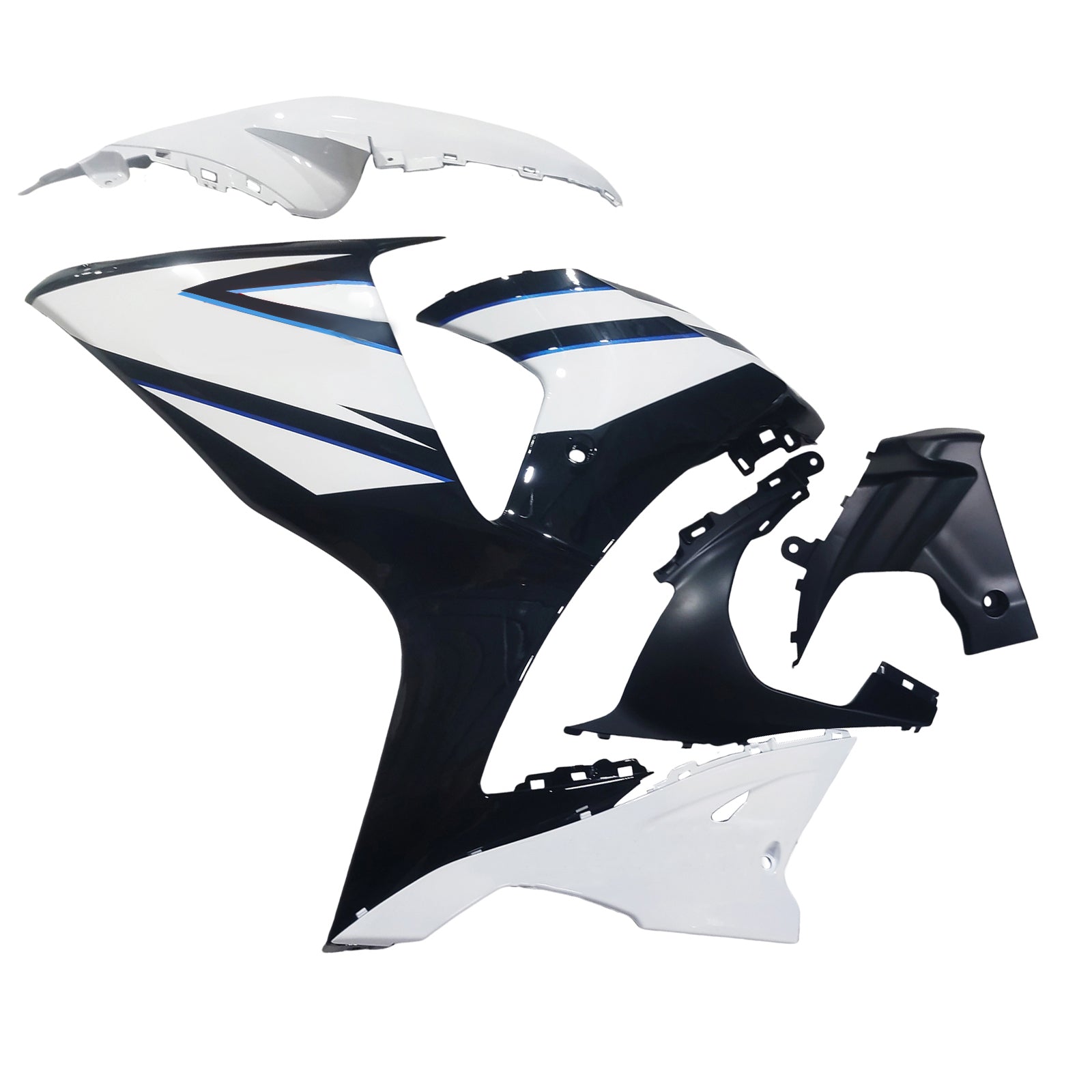 2009-2016 Suzuki GSXR1000 K9 Kit de carénage carrosserie plastique ABS