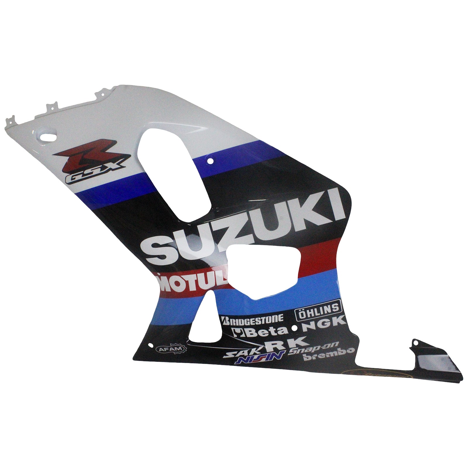 2001-2003 Suzuki GSXR 600 Carénages Suzuki GSXR Racing multicolores génériques