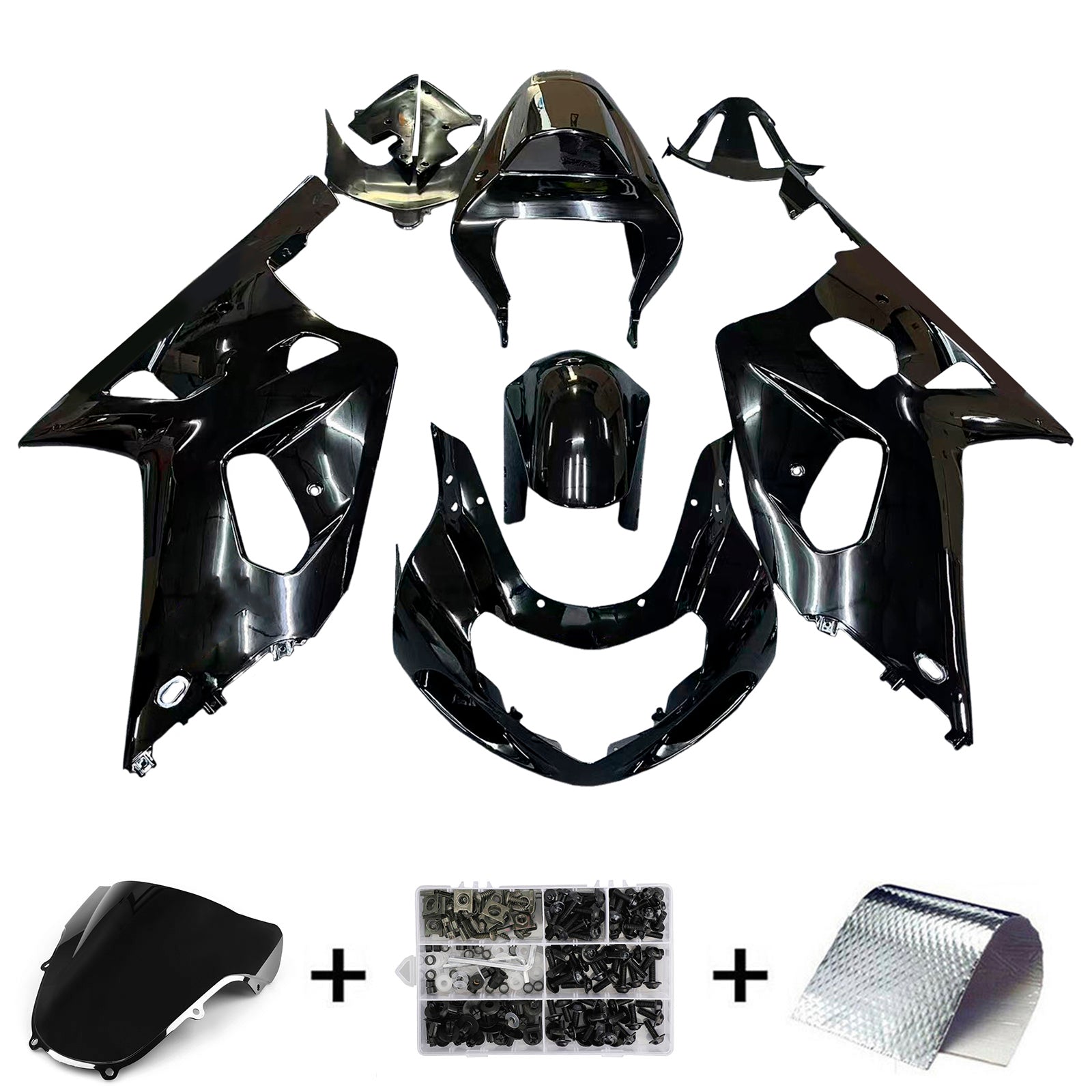 2001-2003 Suzuki GSXR600 2000-2003 GSXR750 K1 Injection Fairing Kit Karosseri