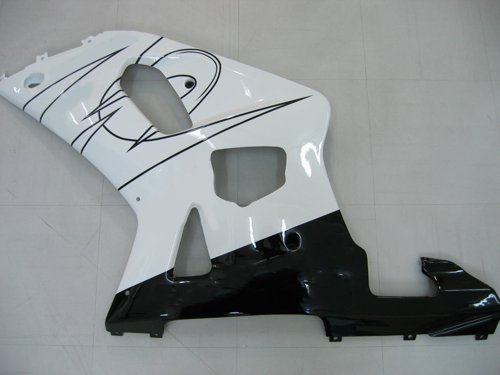 2001-2003 Suzuki GSXR 750 Amotopart Fairings White Black Alstare Corona Racing
