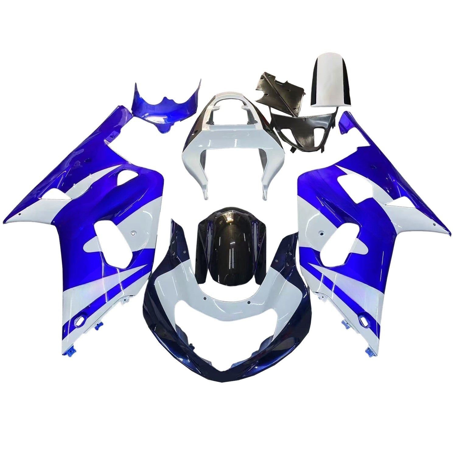 2001-2003 Suzuki GSXR750 K1 Amotopart Kit de carenado de inyección Carrocería Plástico ABS # 103