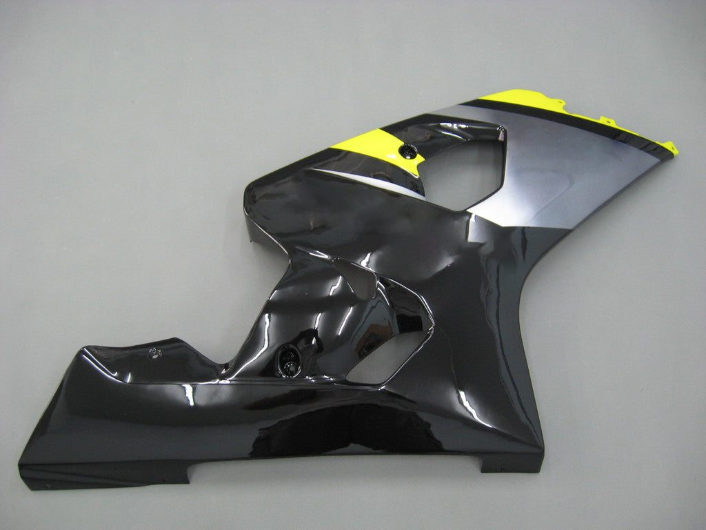 2004-2005 Suzuki GSXR 600 750 Gul & Svarte GSXR Racing-kåper generisk