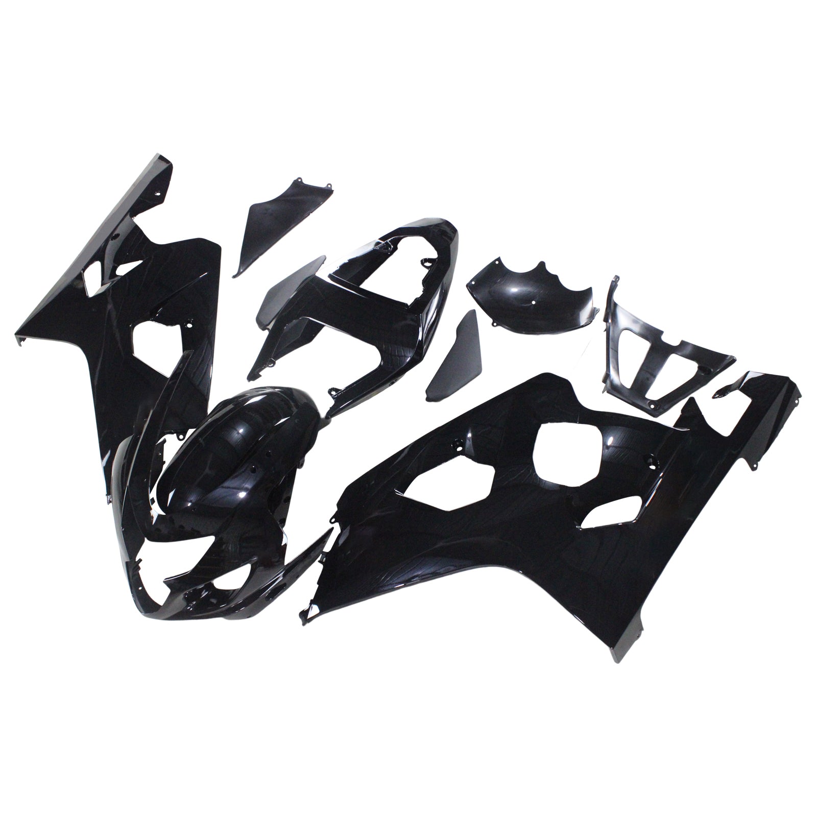 2004-2005 Suzuki GSXR 600/750 K4 Kit de carénage d'injection Bodywork Plastic Abs # 102 Amotopart