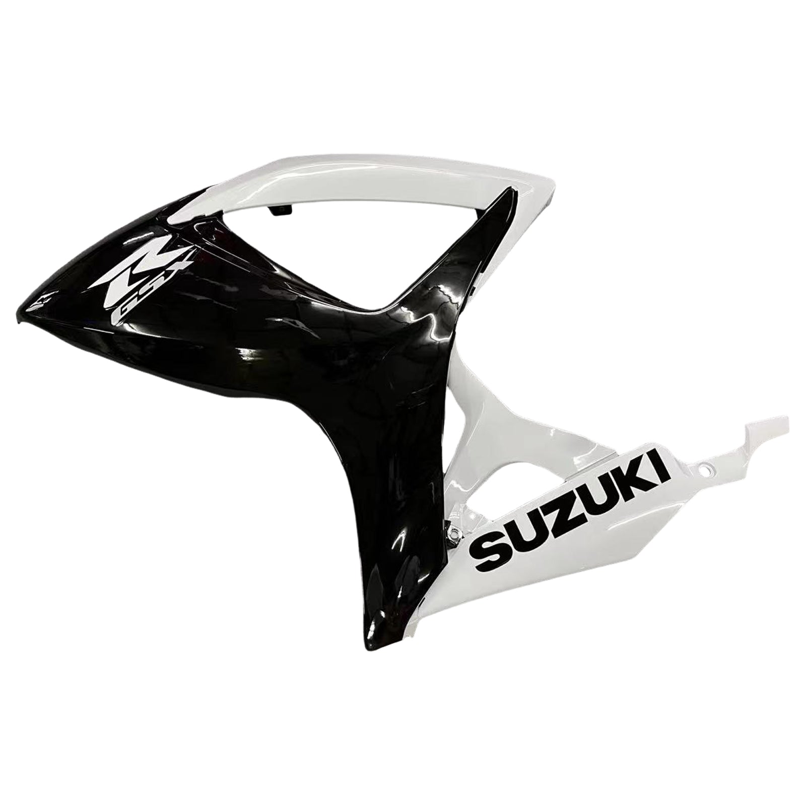 2006-2007 Suzuki GSXR 600 750 Black & White GSXR Racing Fairings Generic