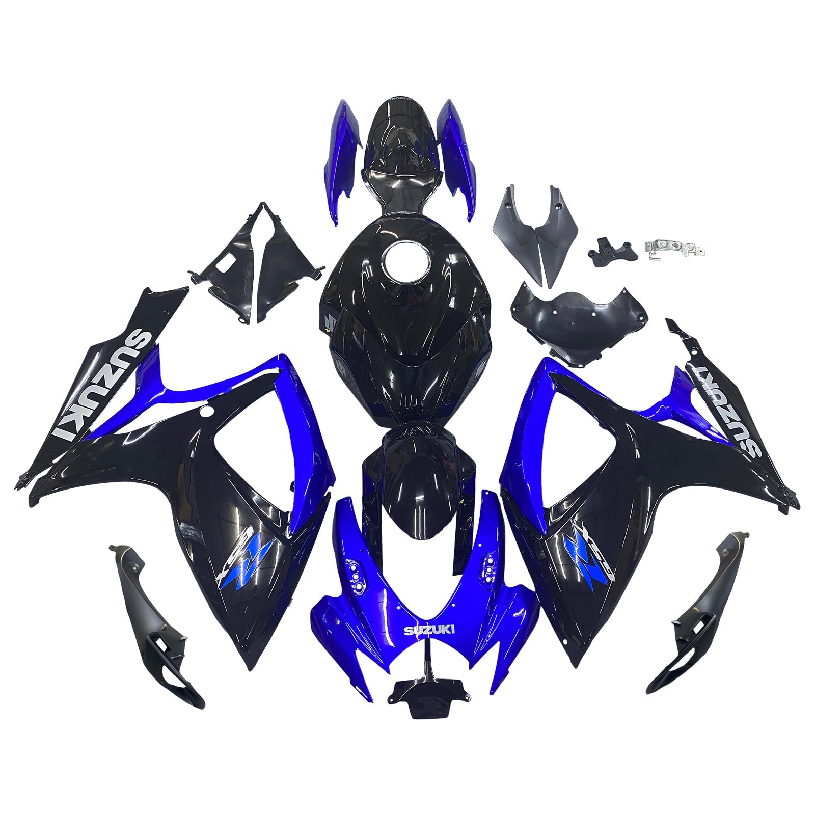 2006-2007 Suzuki GSXR 600/750 K6 Kit de carénage injectable Amotopart Bodywork Plastic Abs # 106