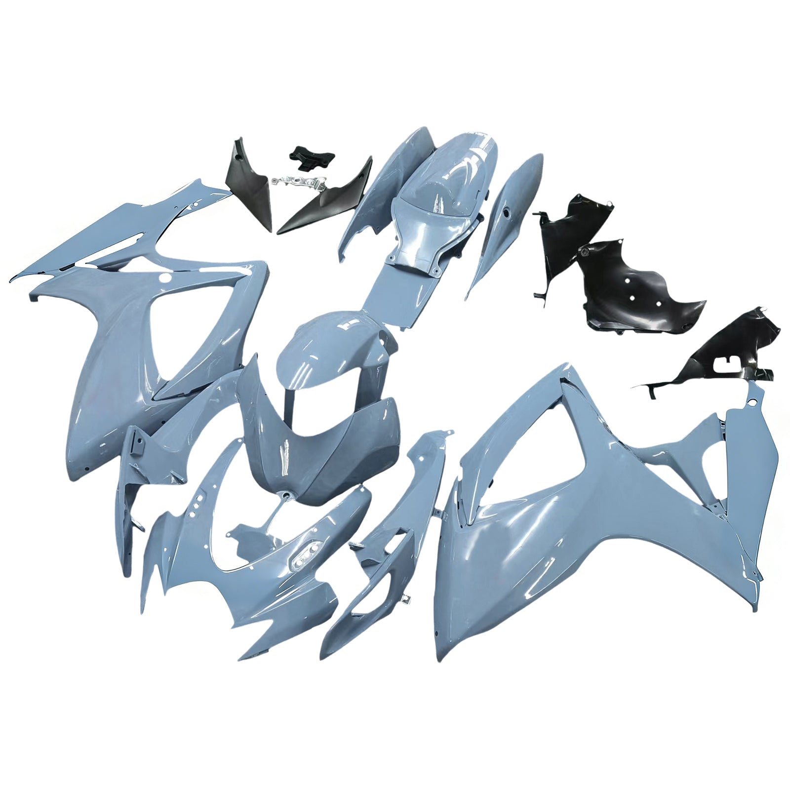 2006-2007 Suzuki GSXR 600/750 K6 Amotopart vstrekovacia kapotážová súprava karosérií Plast ABS #111