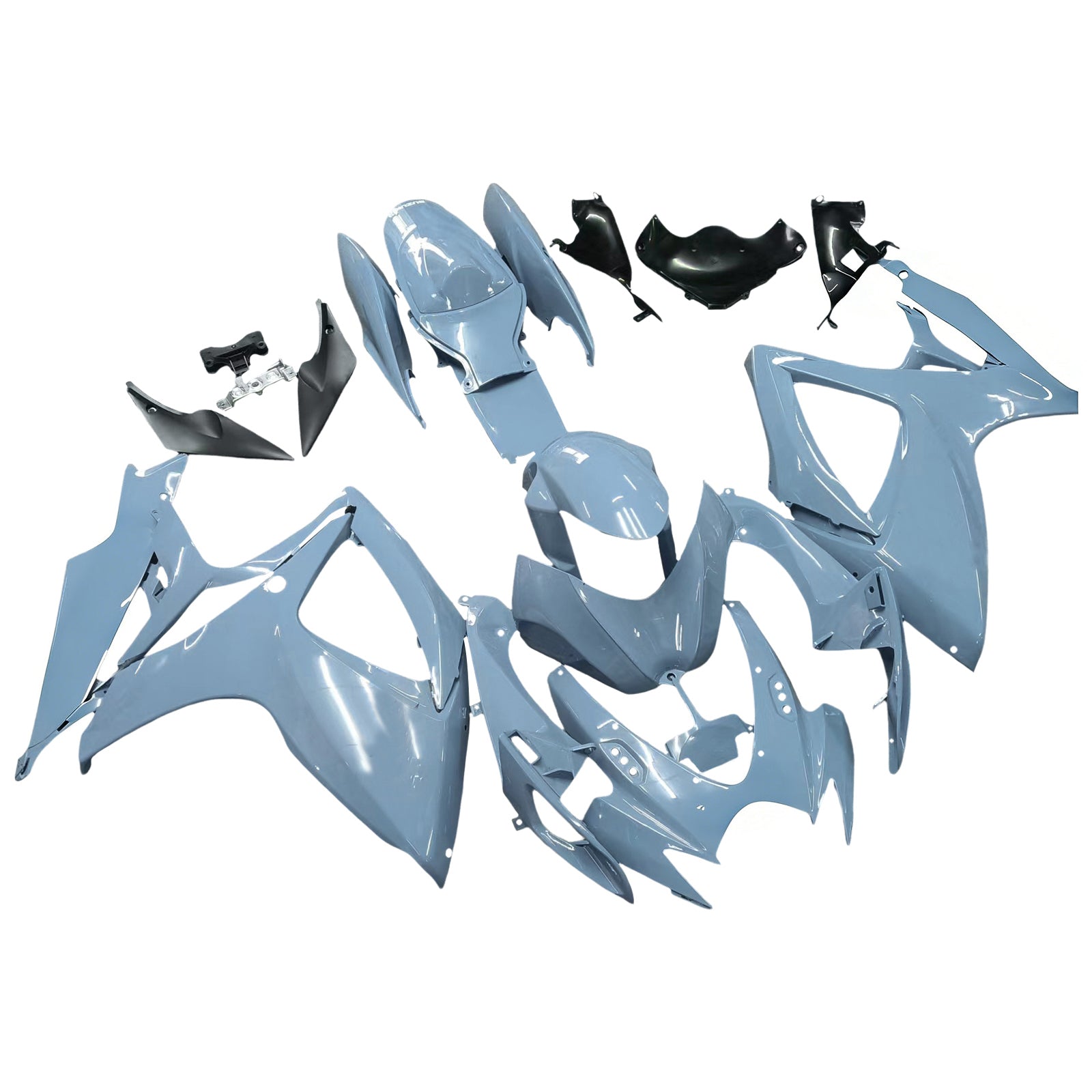 2006-2007 Suzuki GSXR 600/750 K6 Amotopart vstrekovacia kapotážová súprava karosérií Plast ABS #111