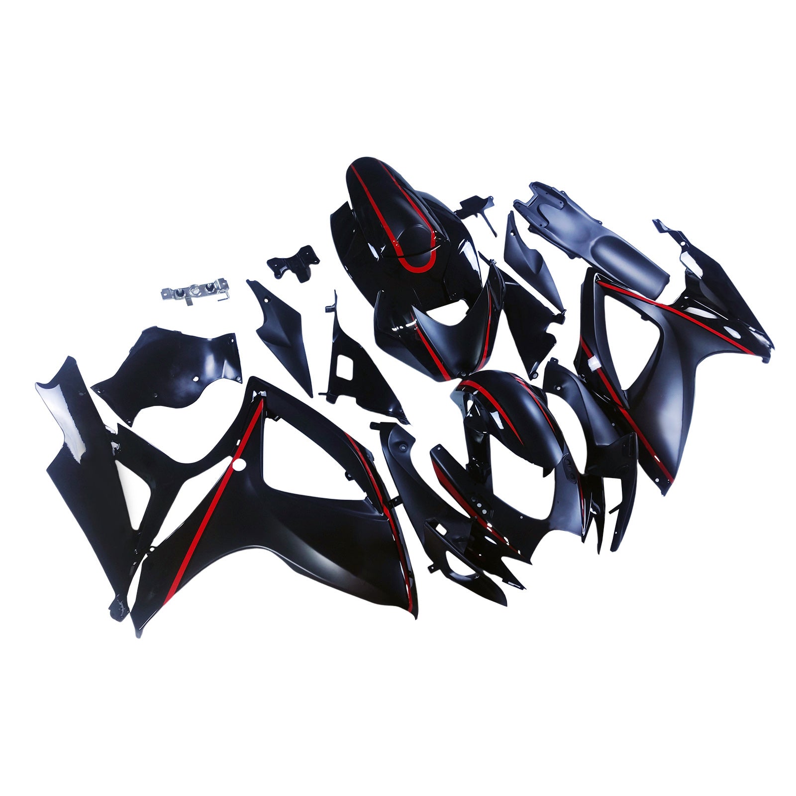 2006-2007 Suzuki GSXR 600/750 K6 Amotopart Injection Fairing Kit Bodywork Plastic ABS #136