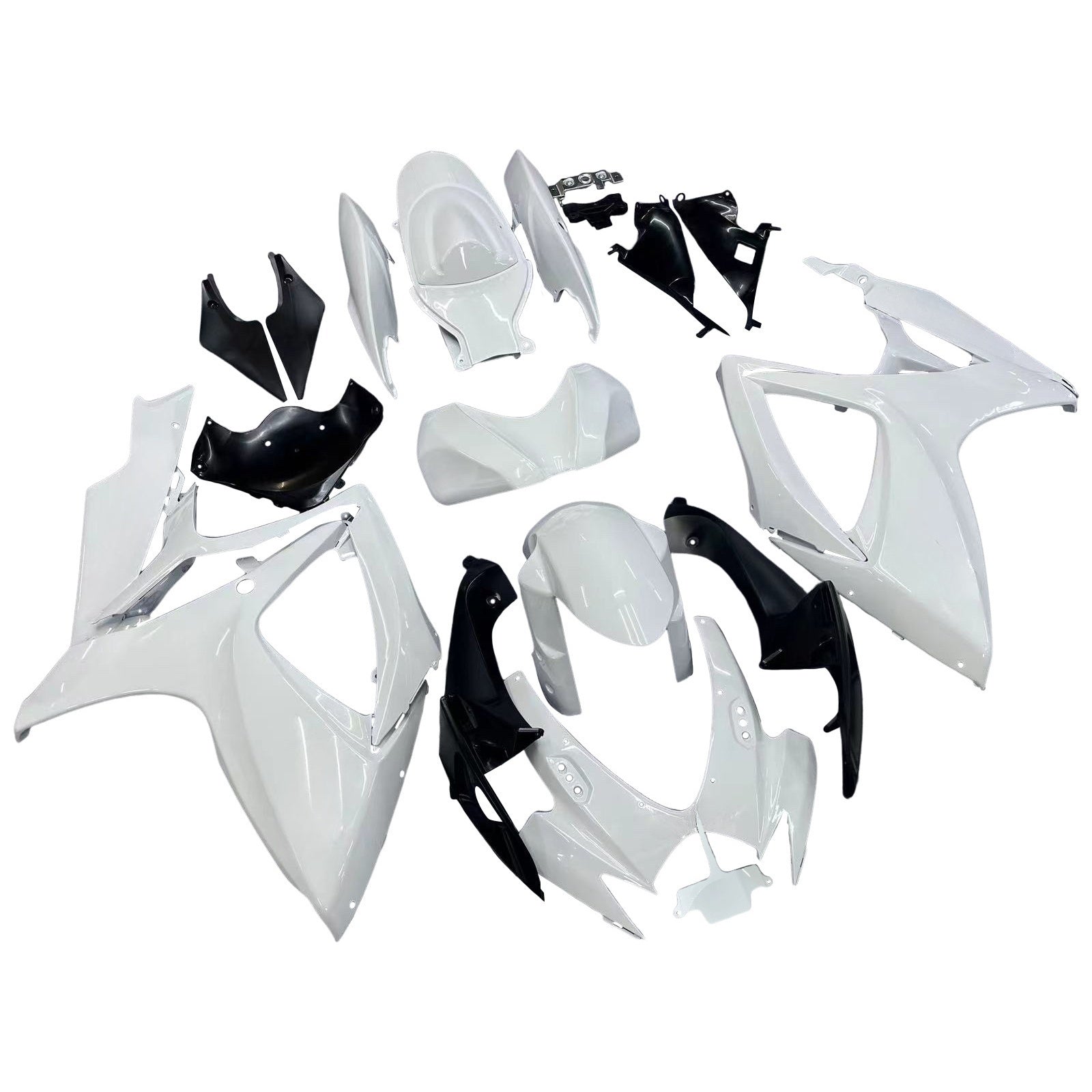 2006-2007 Suzuki GSXR 600/750 K6 Amotopart Injectiekuipset Carrosserie Kunststof ABS #155